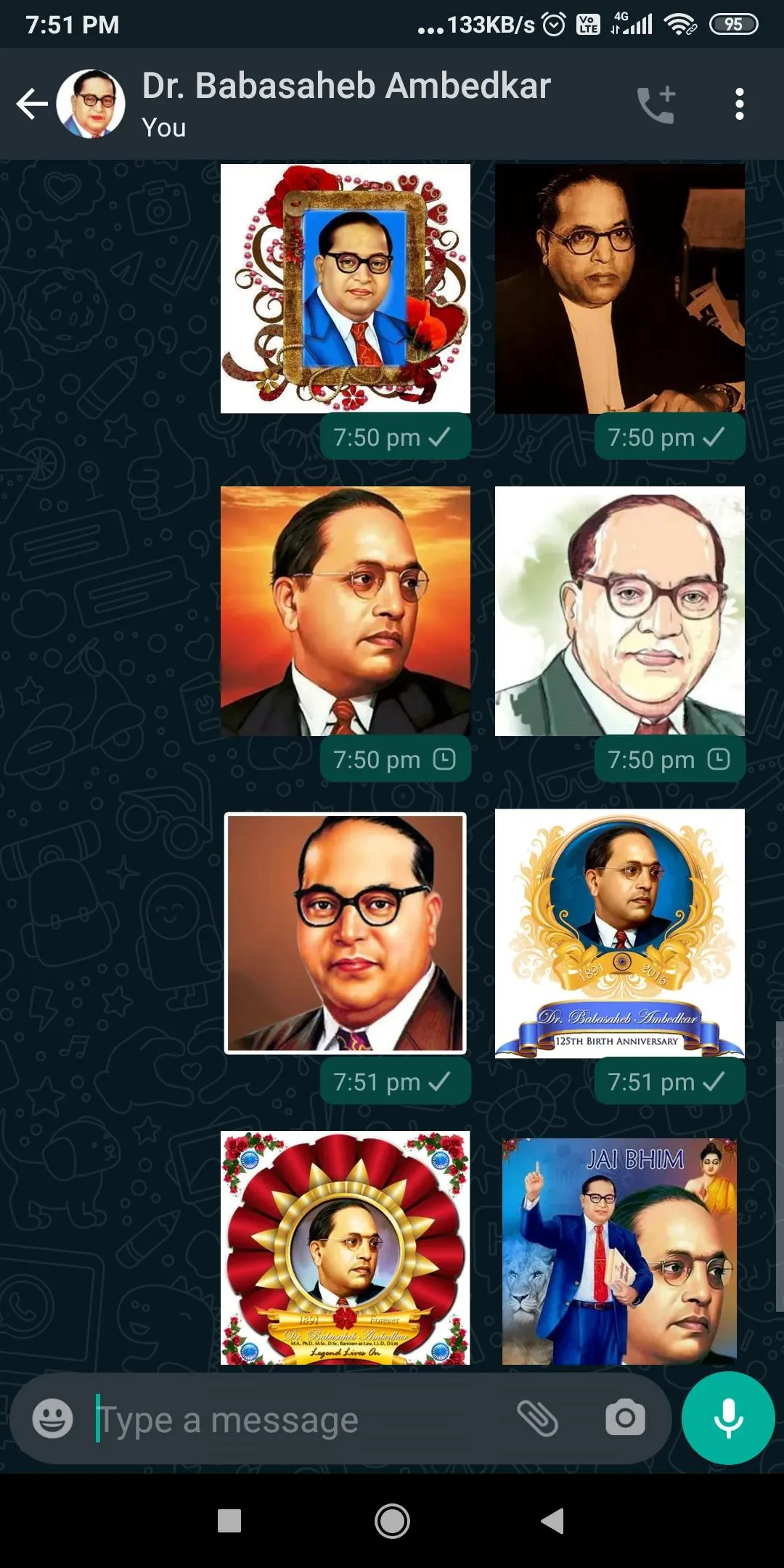 Jay Bhim Stickers For WhatsApp | Indus Appstore | Screenshot