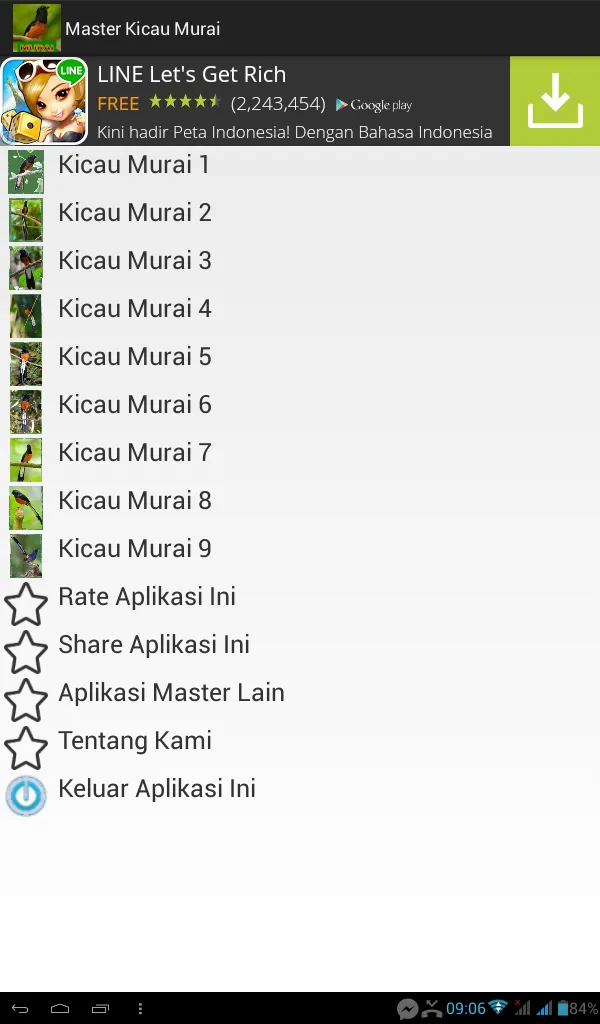 Master Kicau Murai | Indus Appstore | Screenshot