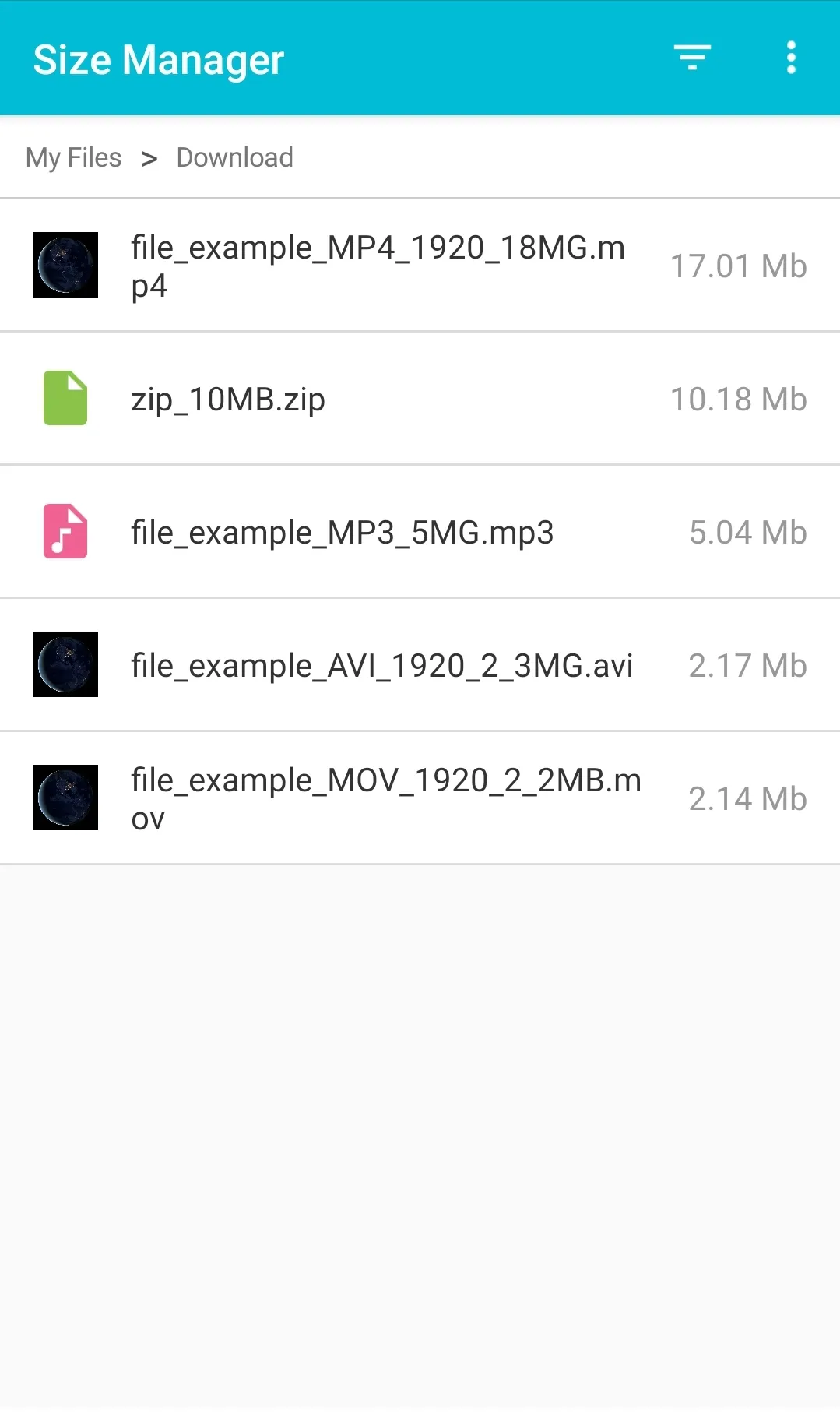 File, Directory Size Manager | Indus Appstore | Screenshot