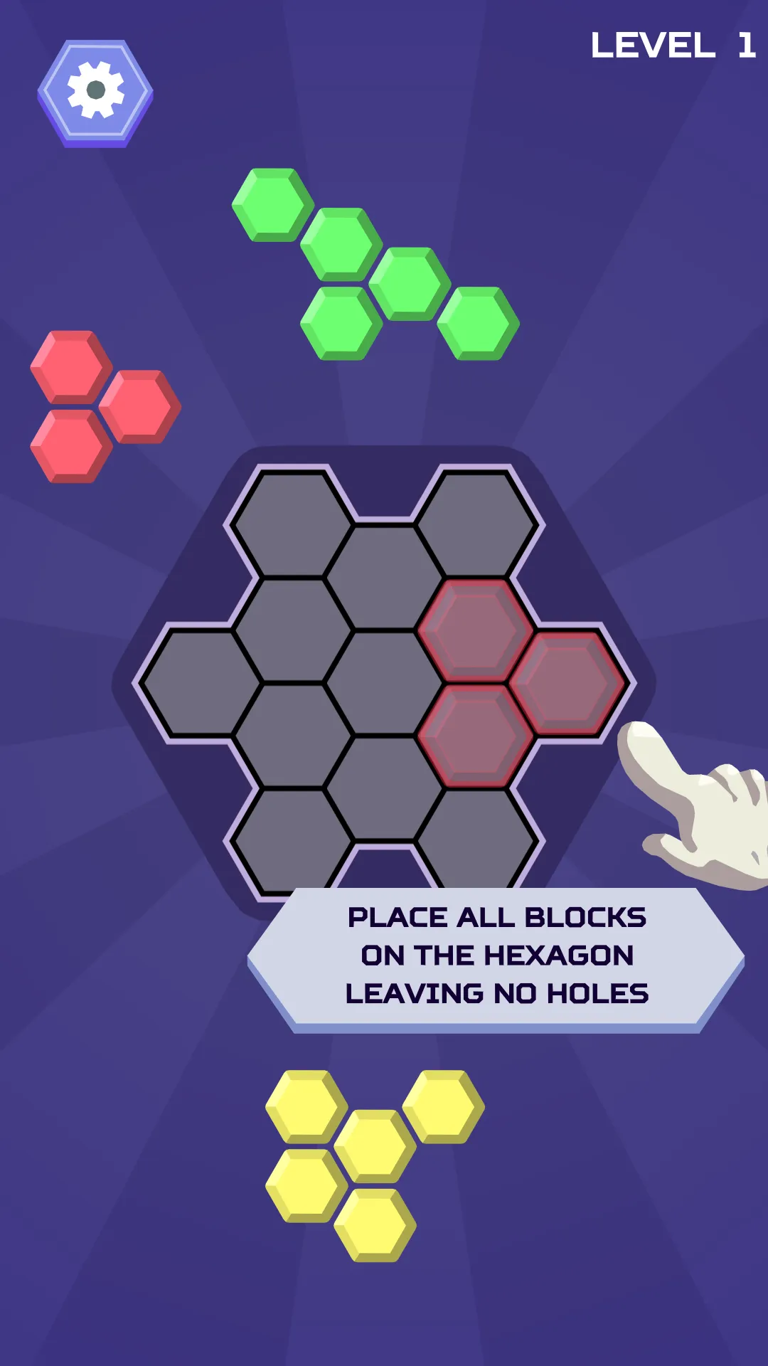 Hex Blocks Puzzle | Indus Appstore | Screenshot