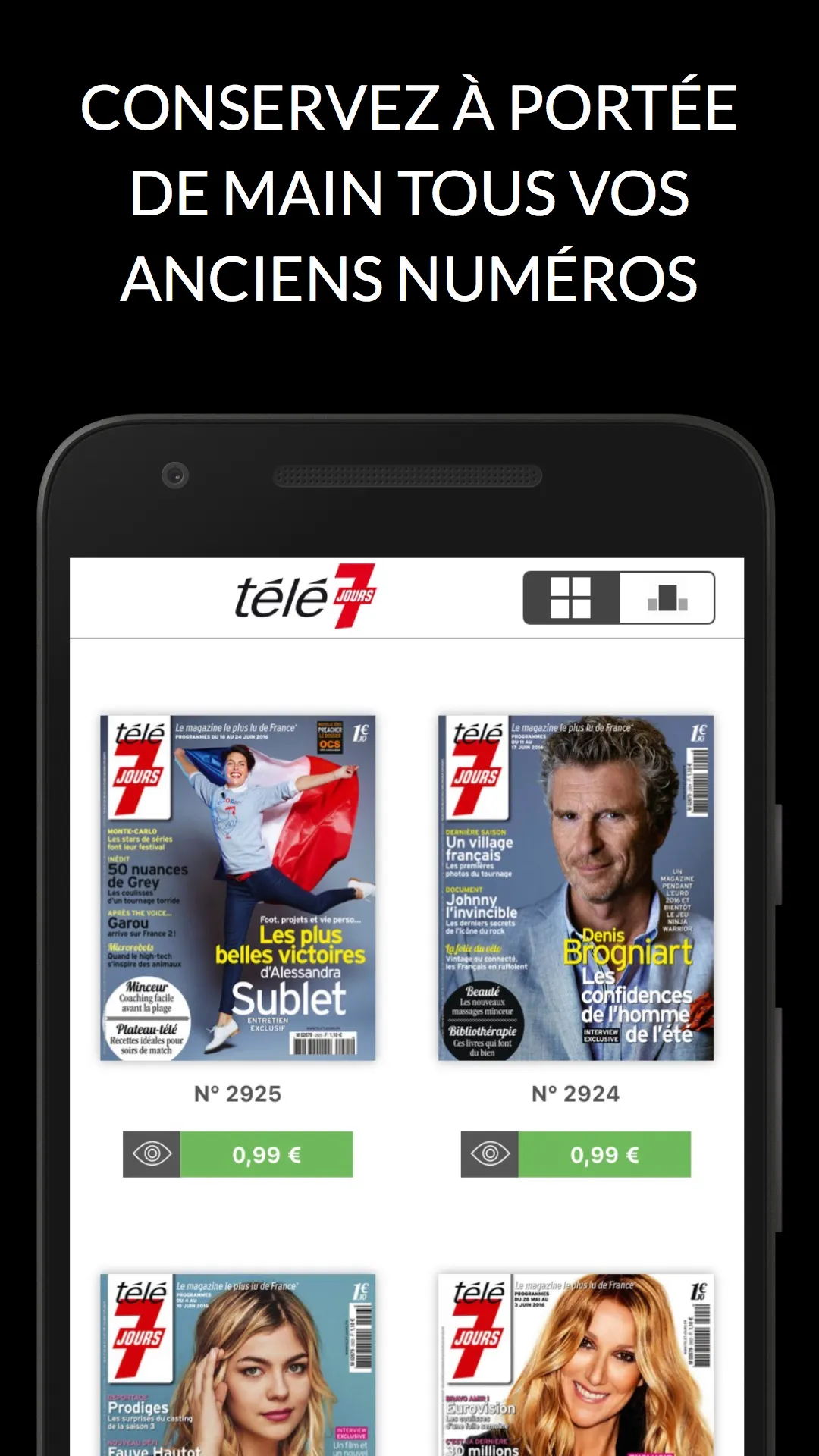 Télé 7 Jours Magazine | Indus Appstore | Screenshot