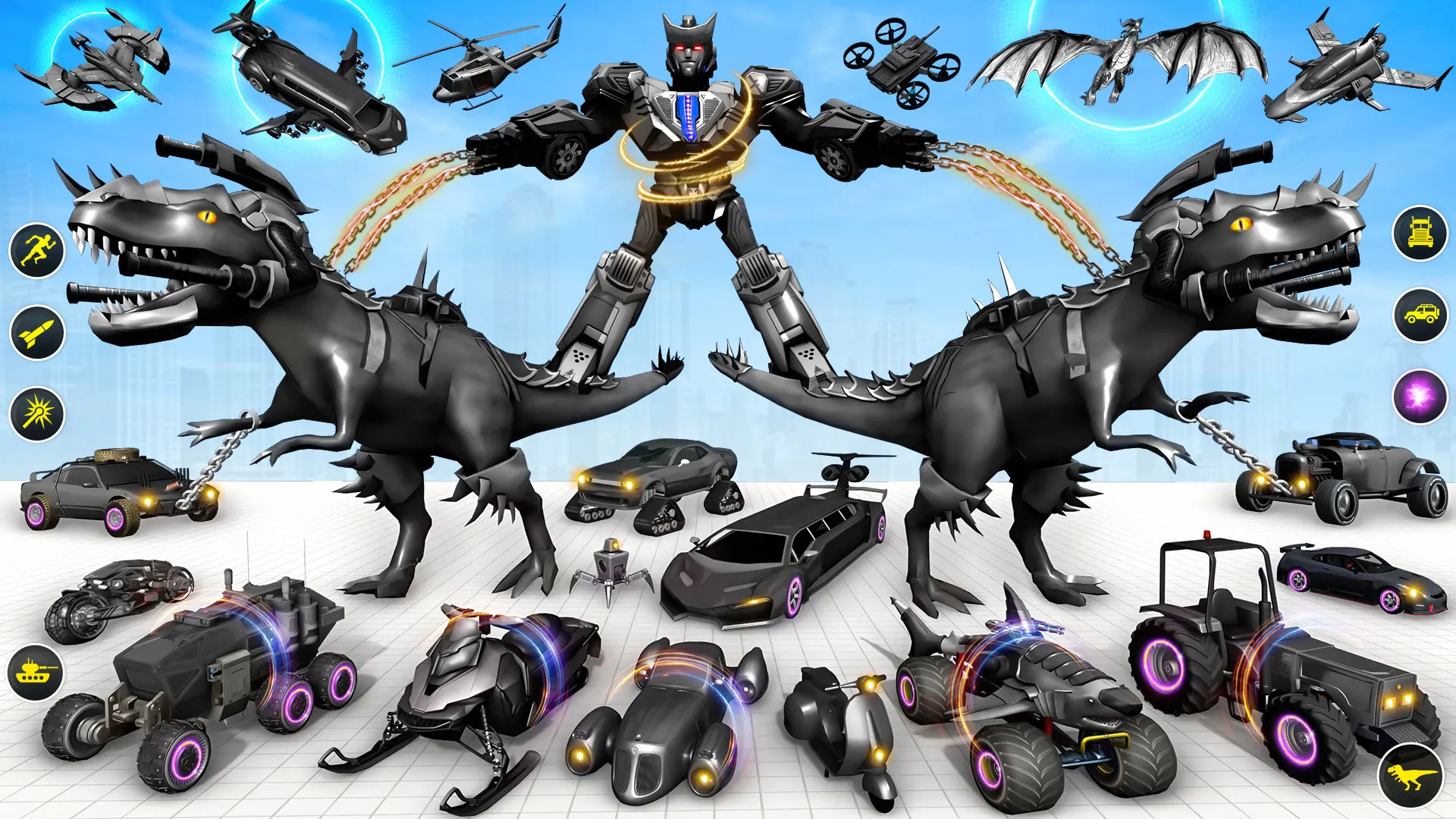 Dino Robot Car Game:Robot Game | Indus Appstore | Screenshot