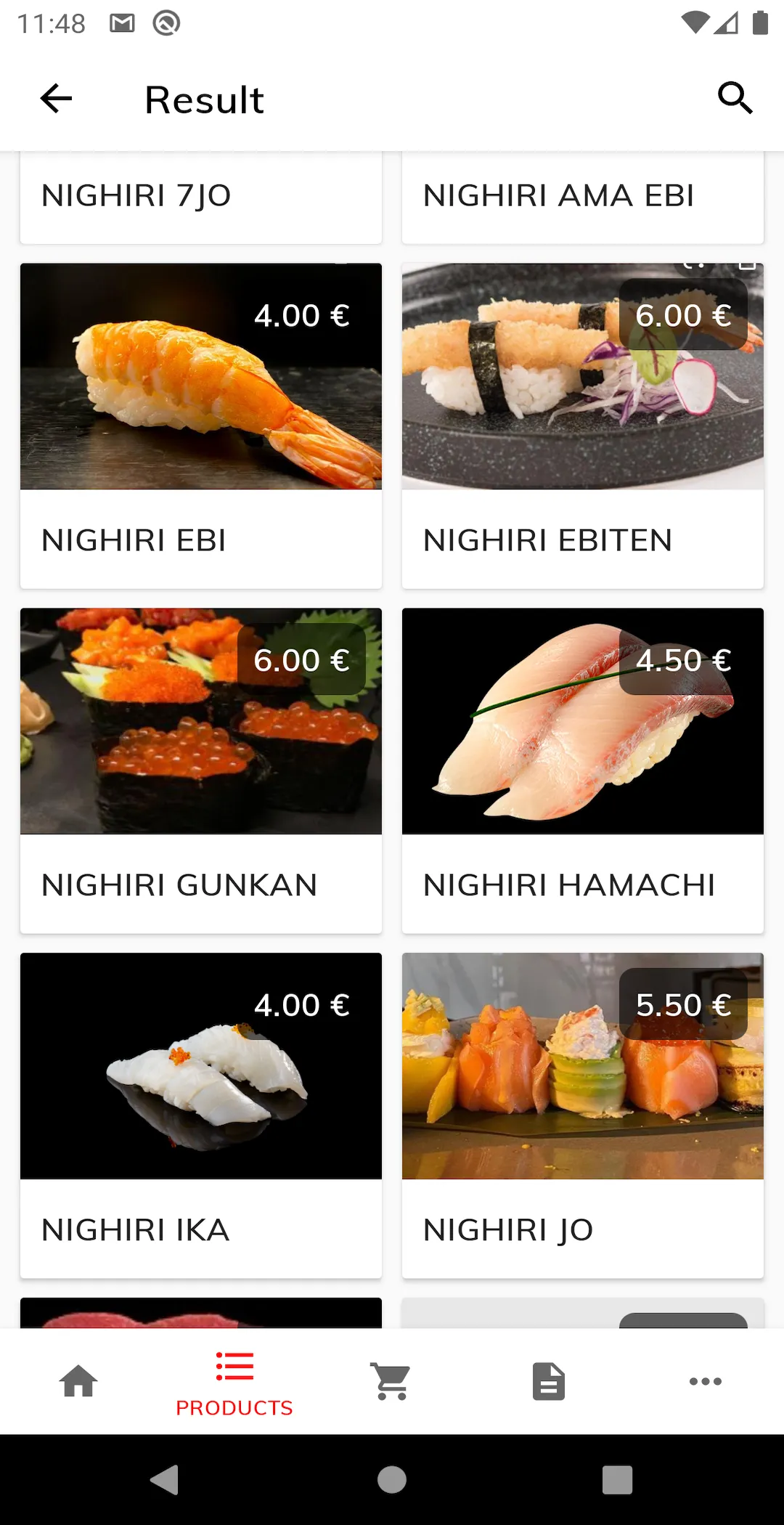 MEi soulful sushi | Indus Appstore | Screenshot