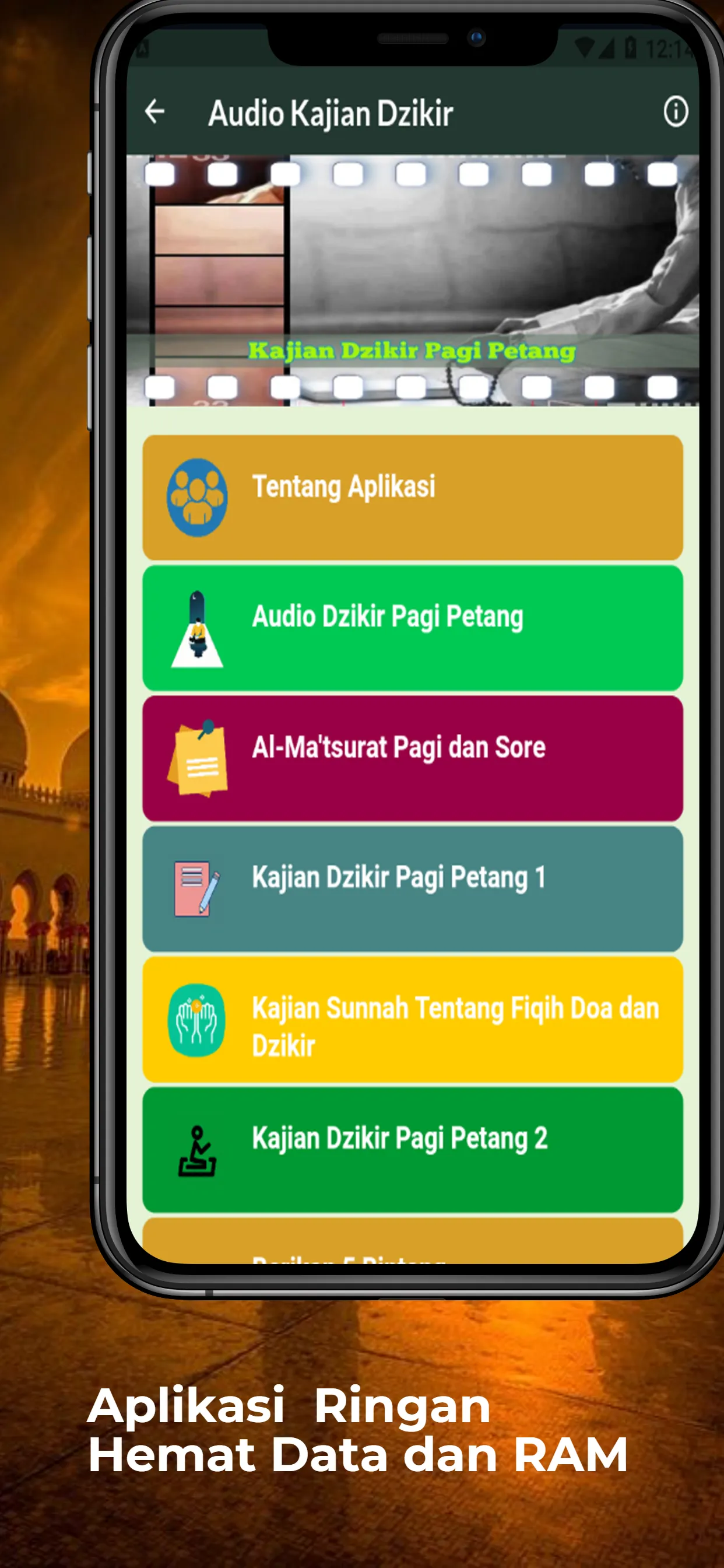 Kajian Dzikir Pagi Petang | Indus Appstore | Screenshot