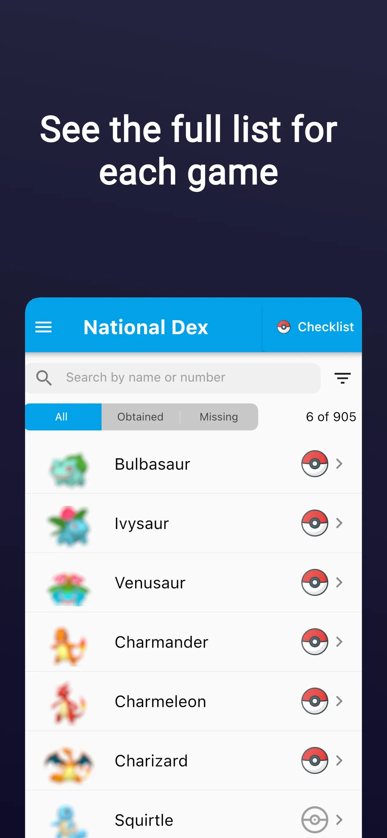 Catch them all dex | Indus Appstore | Screenshot