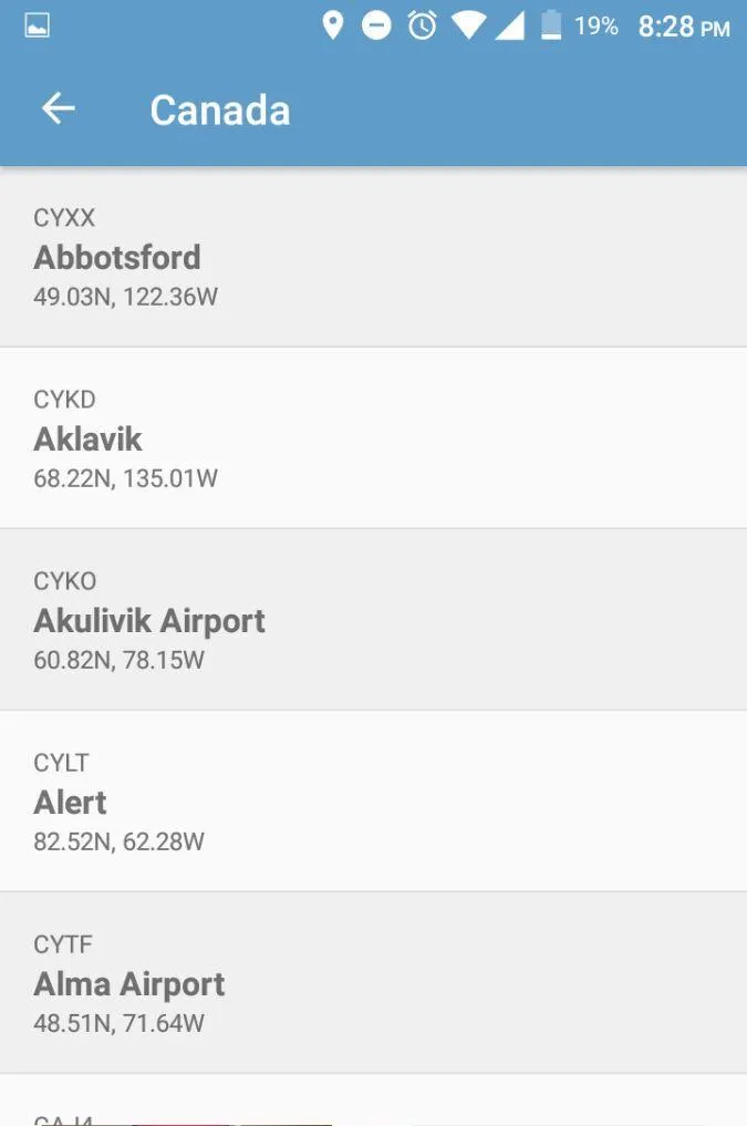 NOAA Aviation Live Sky Weather | Indus Appstore | Screenshot