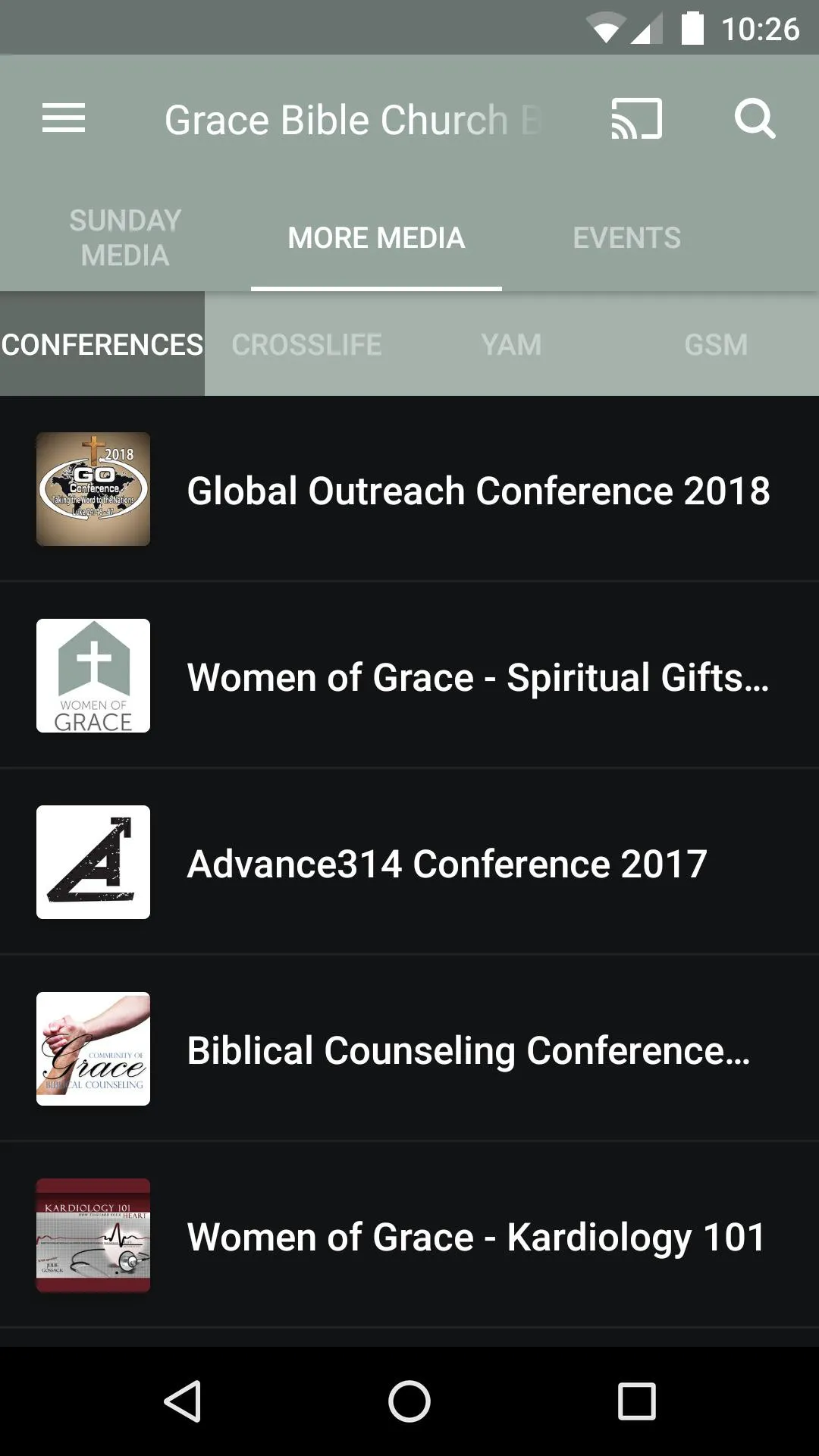 Grace Bible Church Bozeman | Indus Appstore | Screenshot