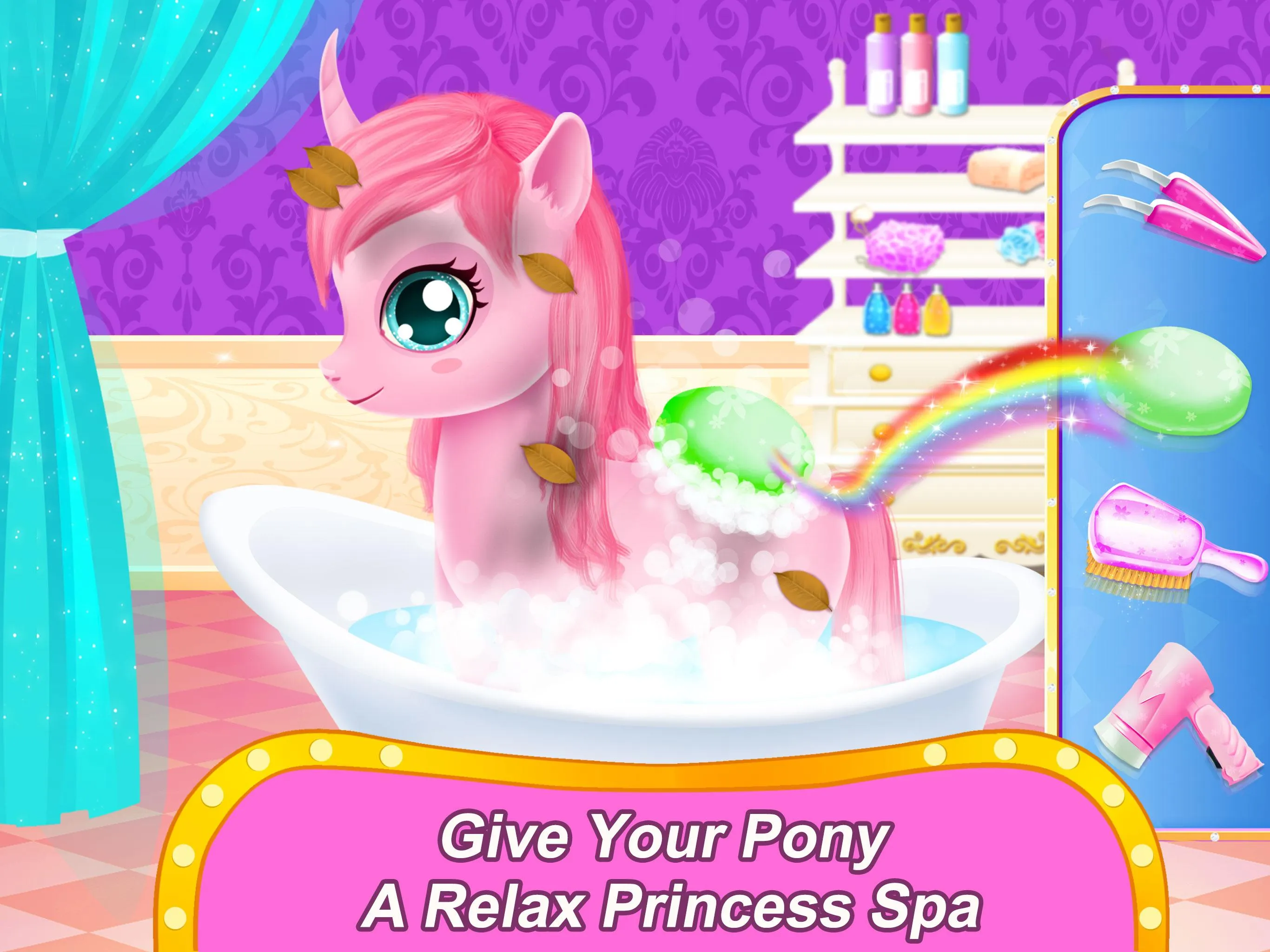 Rainbow Pony Makeover | Indus Appstore | Screenshot