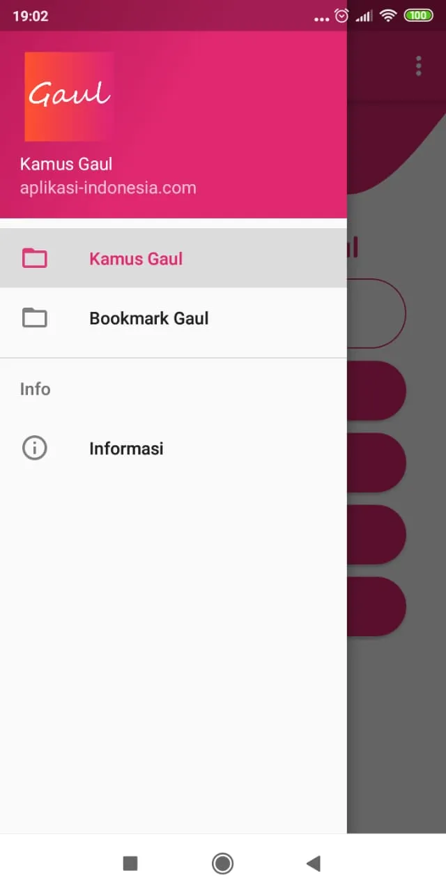 Kamus Bahasa Gaul Offline | Indus Appstore | Screenshot