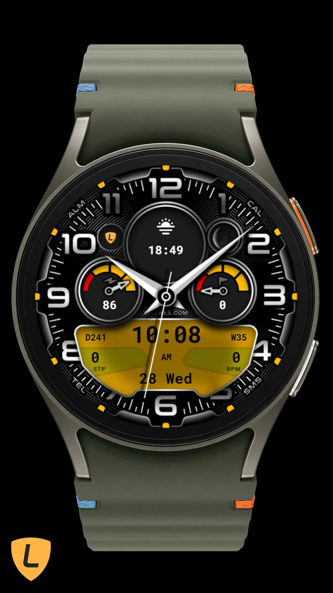 Lihtnes Watch Face 001 | Indus Appstore | Screenshot