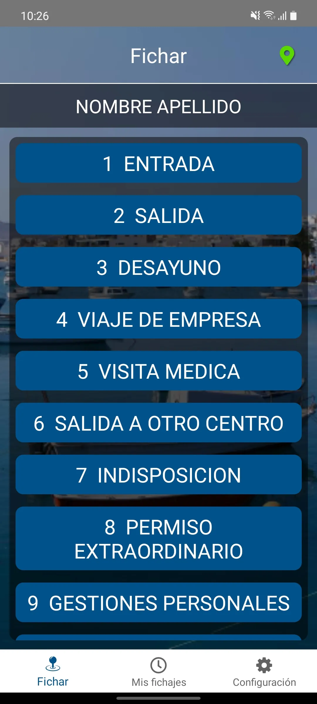 Geogestión Horaria | Indus Appstore | Screenshot