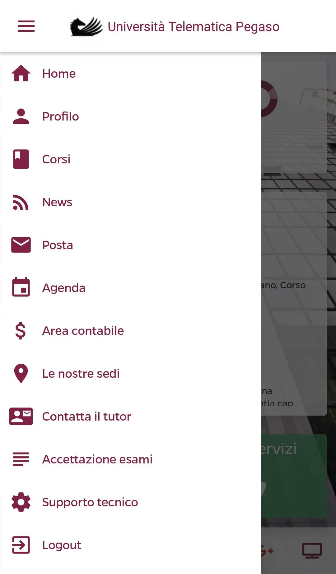 Università Telematica Pegaso | Indus Appstore | Screenshot