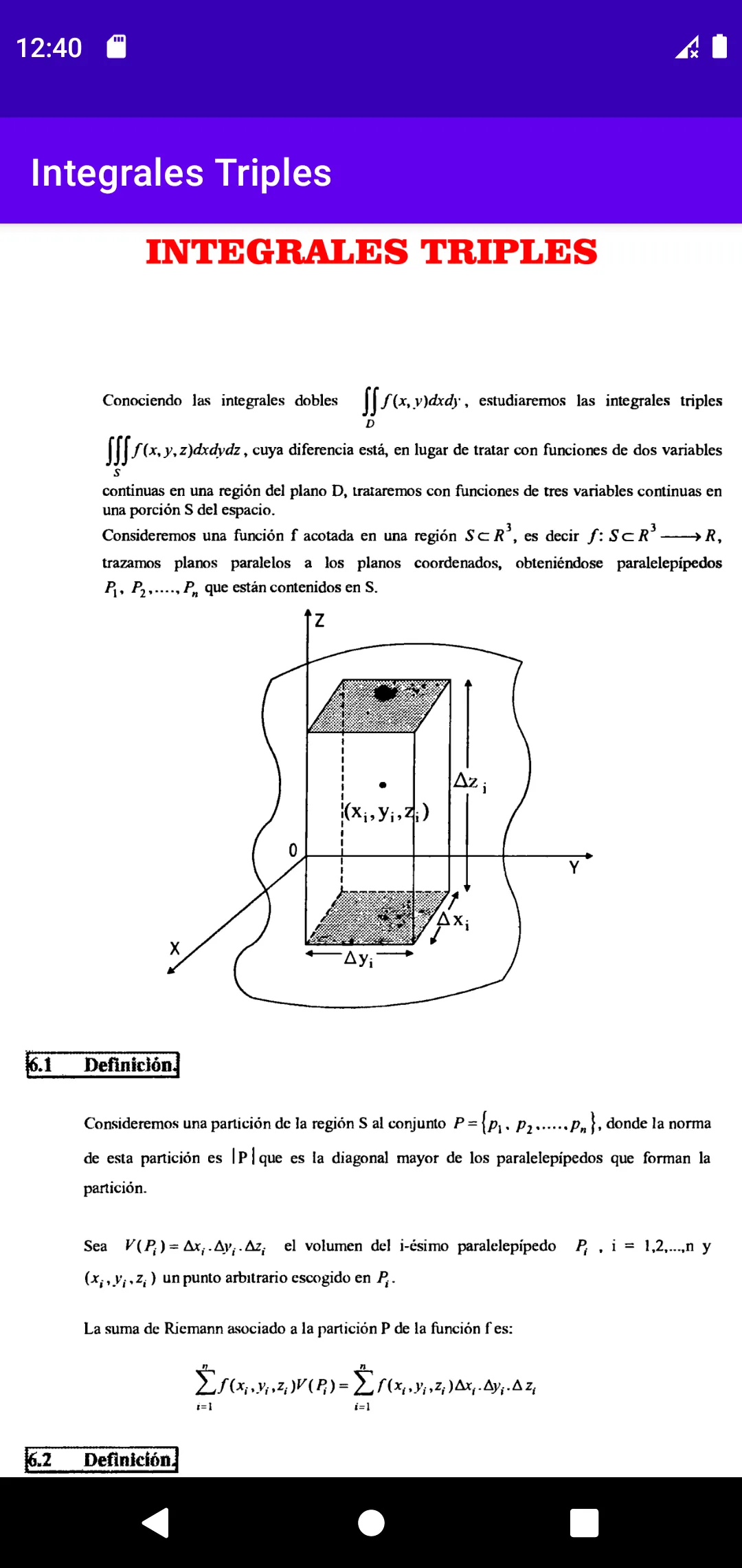 Integrales Triples | Indus Appstore | Screenshot