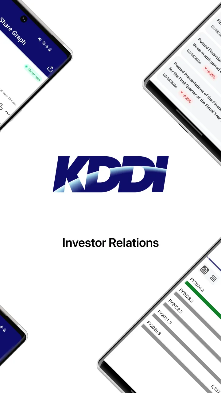 KDDI Investor Relations | Indus Appstore | Screenshot