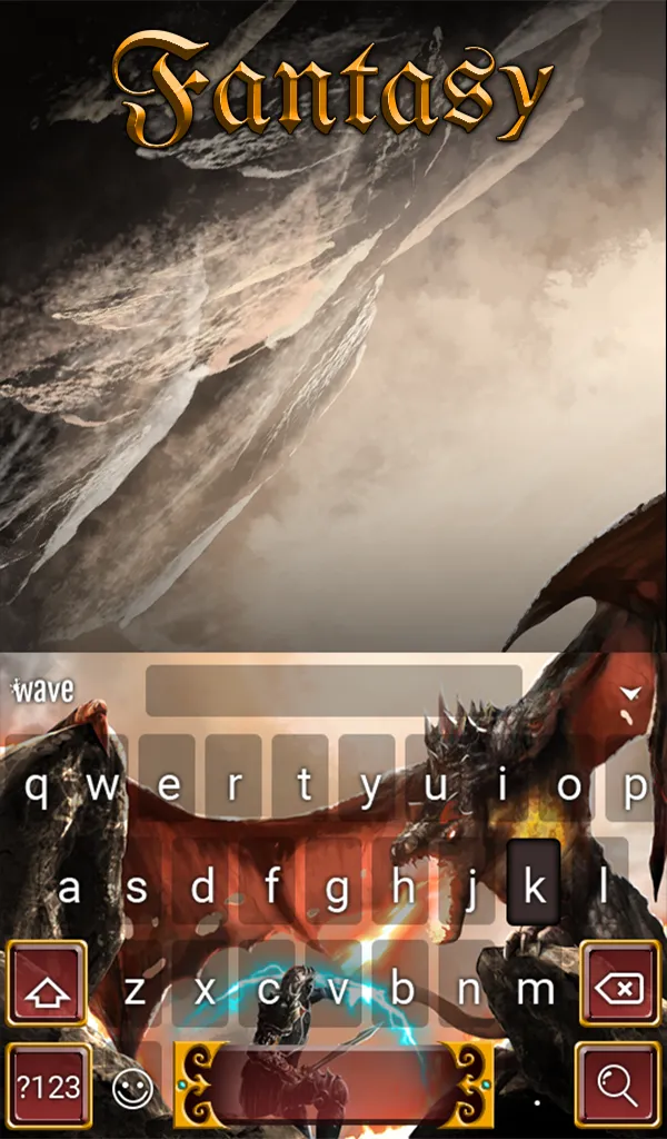 Fantasy Keyboard & Wallpaper | Indus Appstore | Screenshot