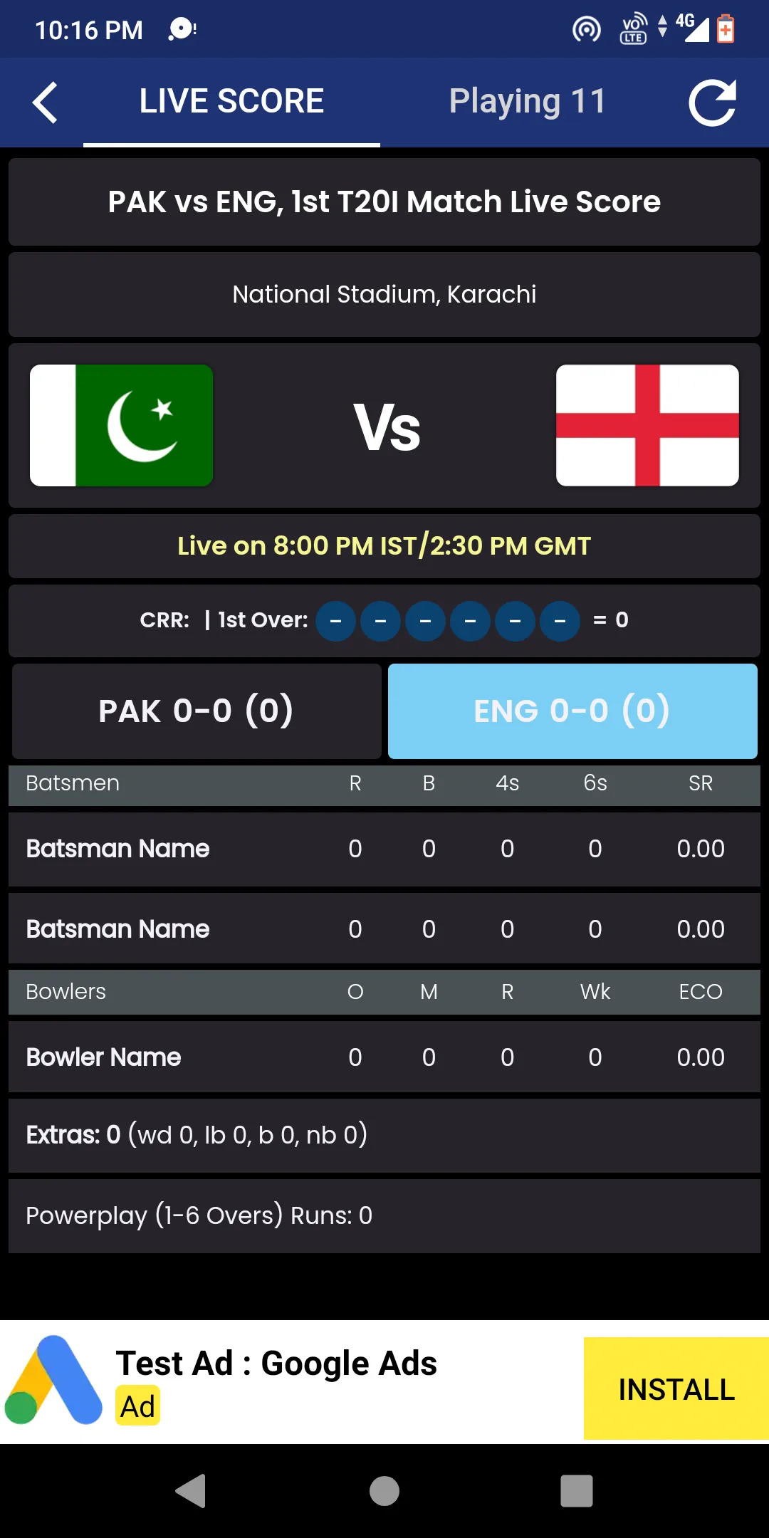 PAK vs SA Live Cricket Score | Indus Appstore | Screenshot