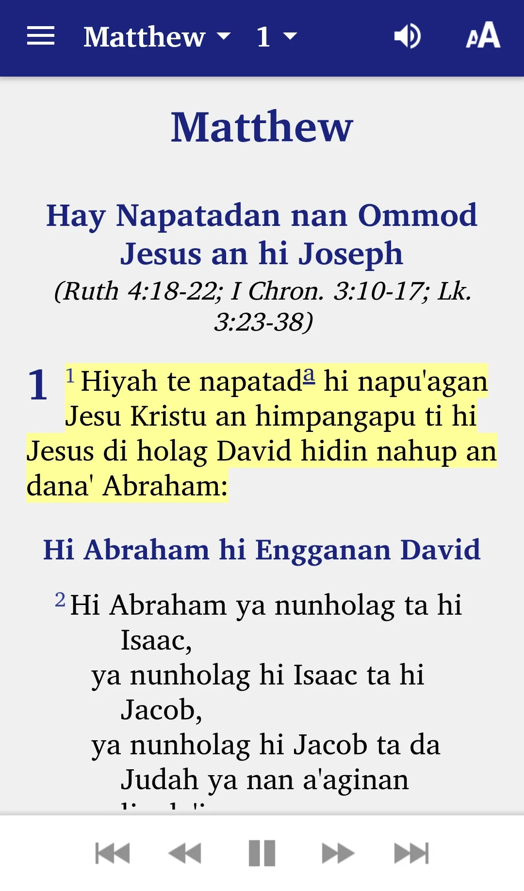 Ayangan Ifugao Bible | Indus Appstore | Screenshot