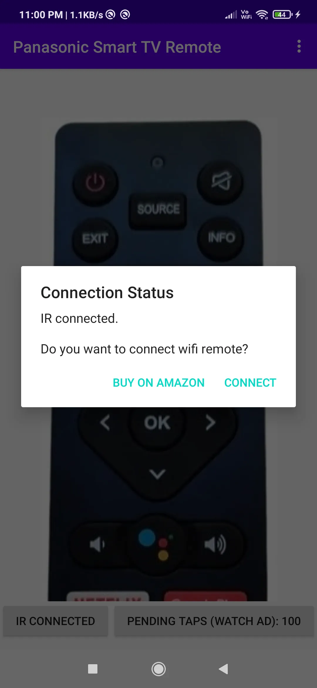 Panasonic Smart TV Remote App | Indus Appstore | Screenshot