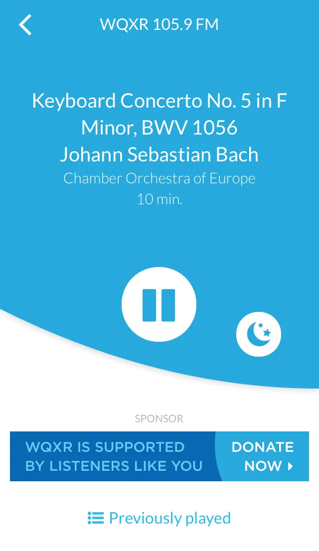 Classical Music Radio WQXR | Indus Appstore | Screenshot