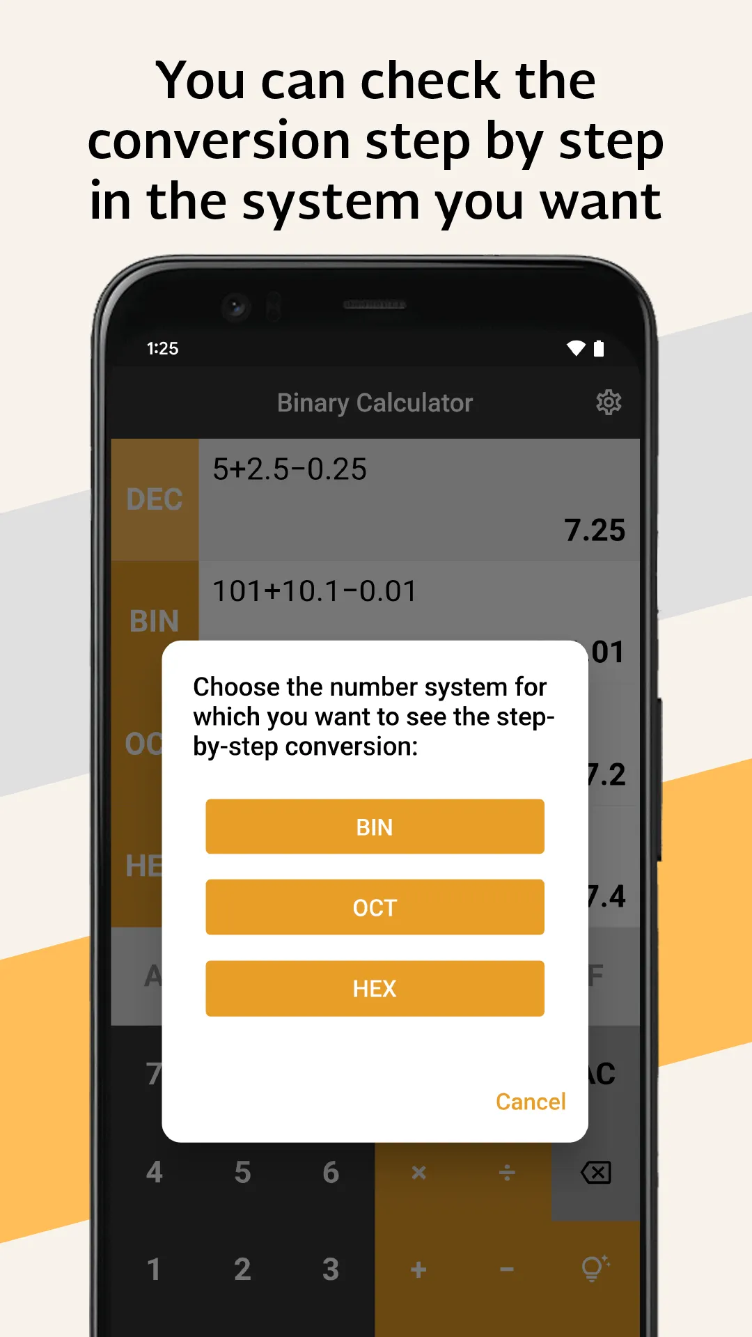 Binary Calculator | Indus Appstore | Screenshot