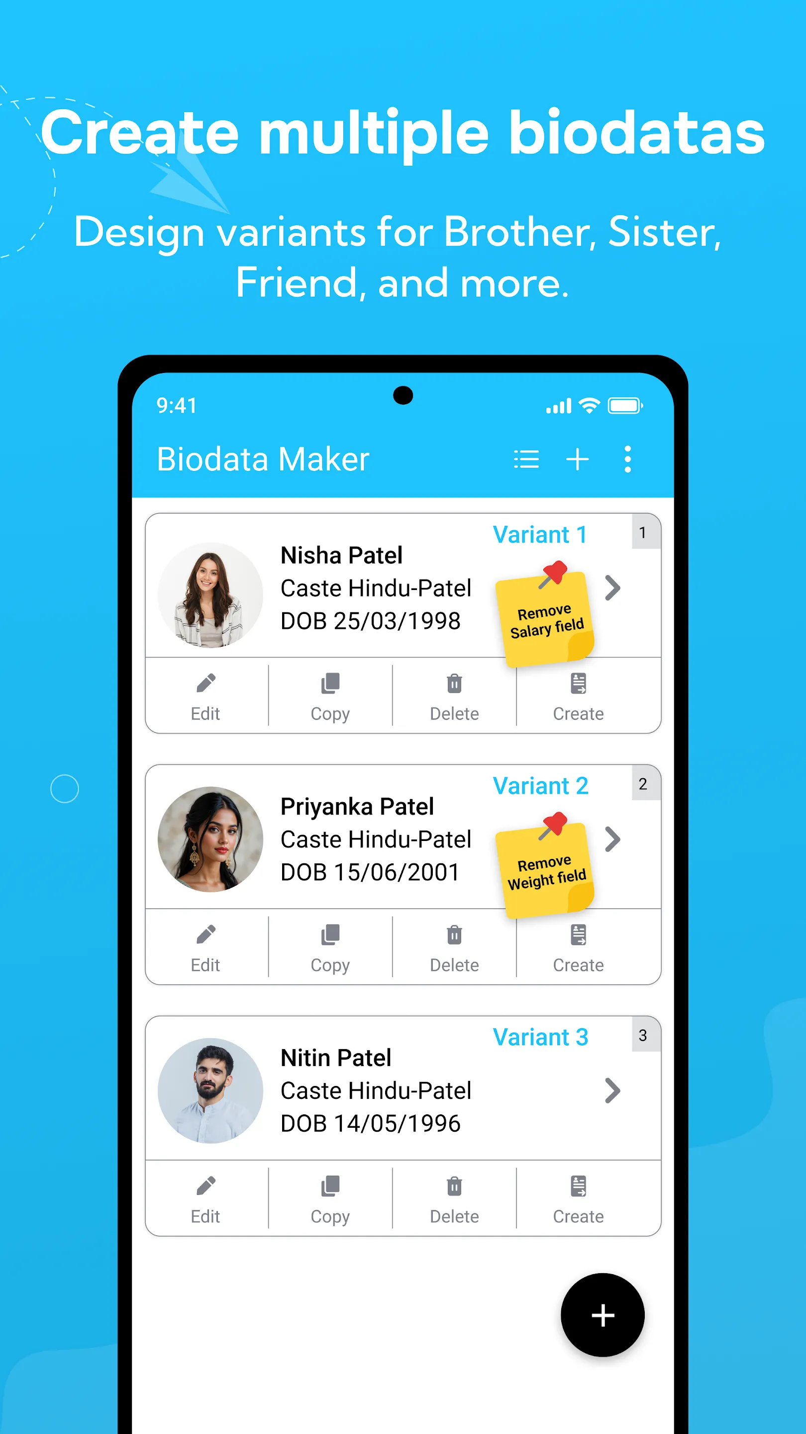 Marriage Bio Data Maker | Indus Appstore | Screenshot