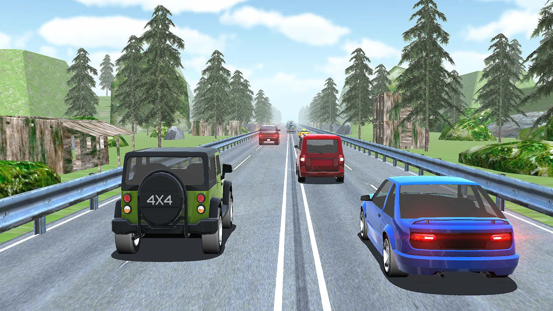 Traffic Car Racing: 3D Game | Indus Appstore | Screenshot