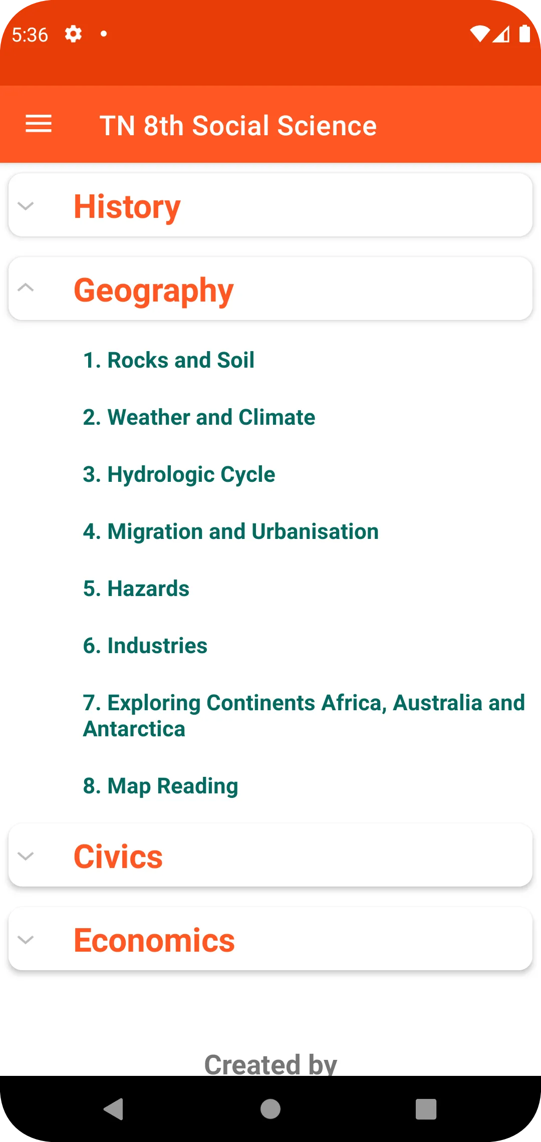 TN 8th Social Science Guide | Indus Appstore | Screenshot