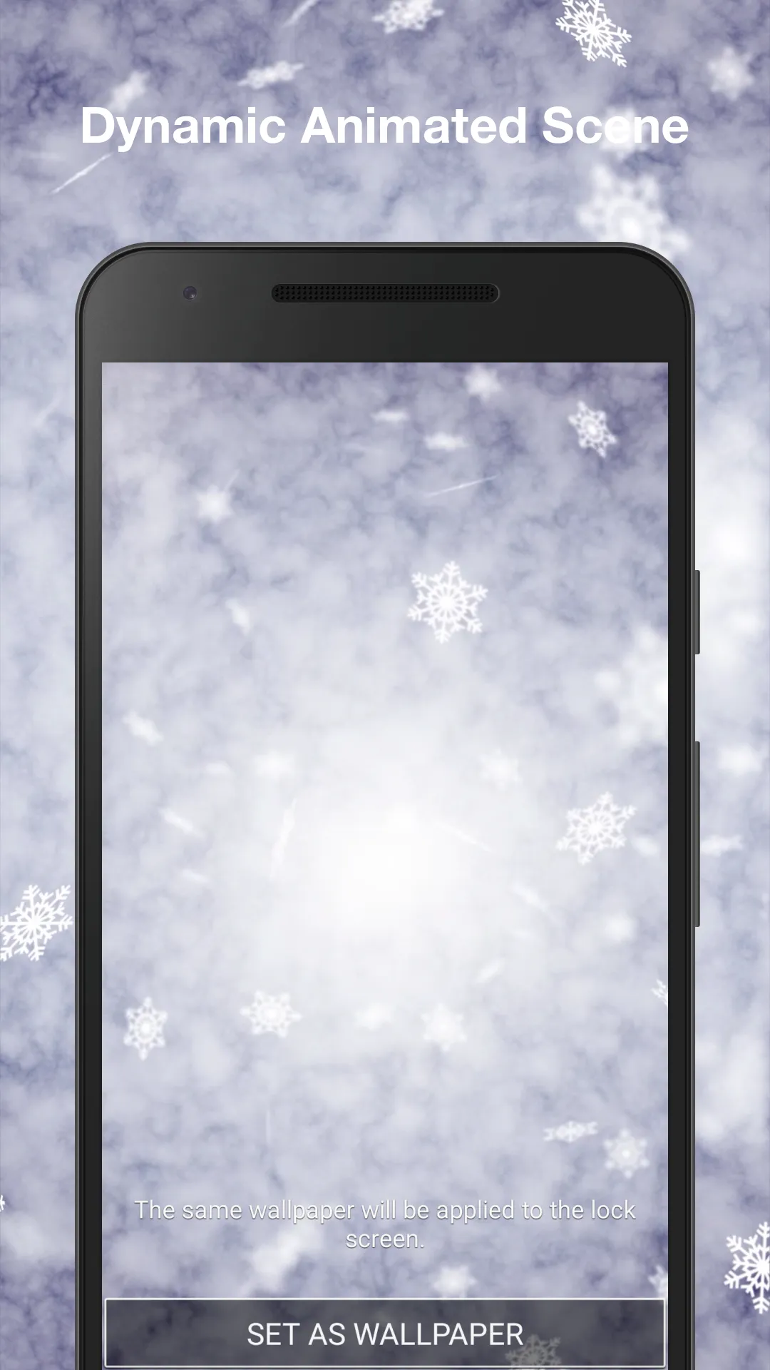 Winter Snow Live Wallpaper | Indus Appstore | Screenshot