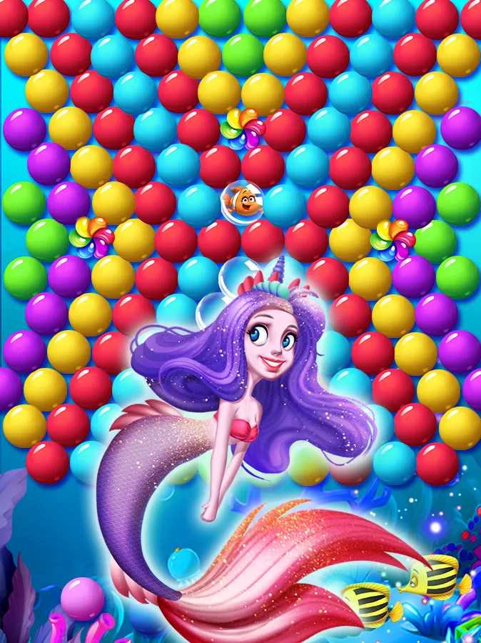 Mermaid Rescue Fish Pop Shoote | Indus Appstore | Screenshot