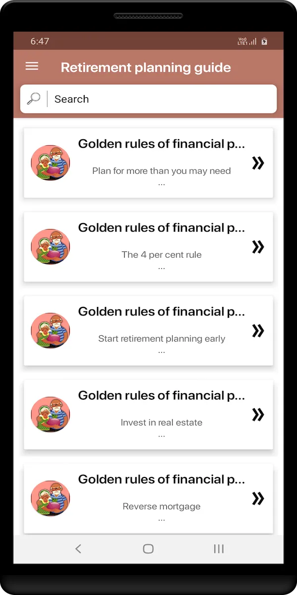 Retirement planning guide | Indus Appstore | Screenshot