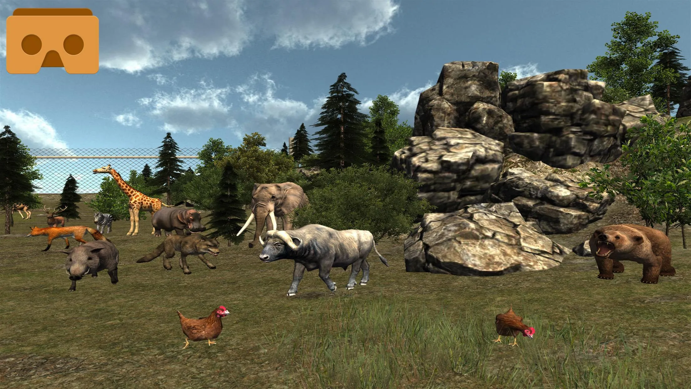 VR Virtual Zoo 3D | Indus Appstore | Screenshot