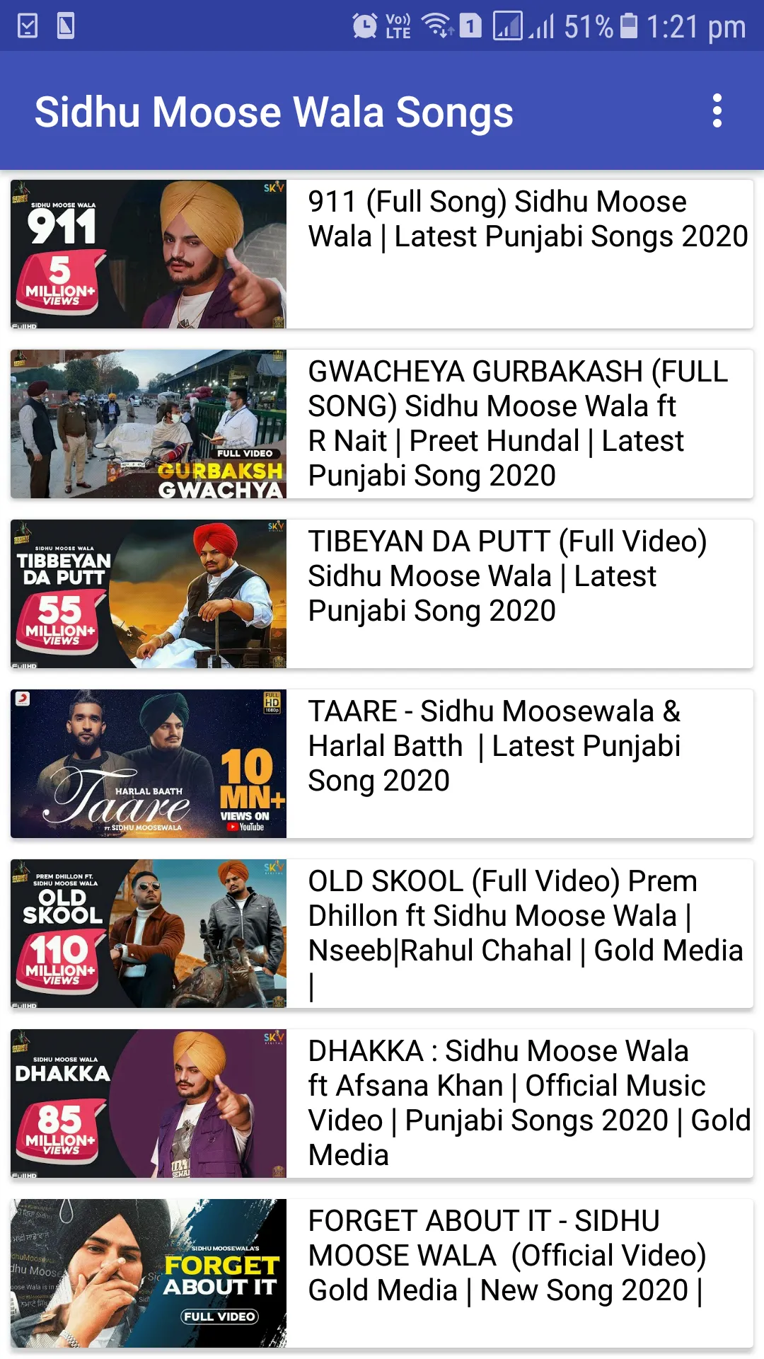 Sidhu Moose Wala  Songs | Indus Appstore | Screenshot