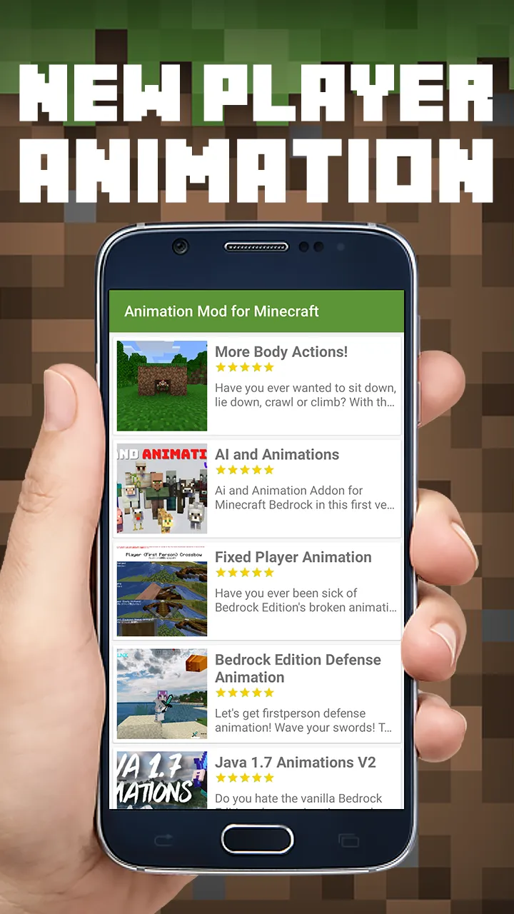 Animation Mod for Minecraft | Indus Appstore | Screenshot