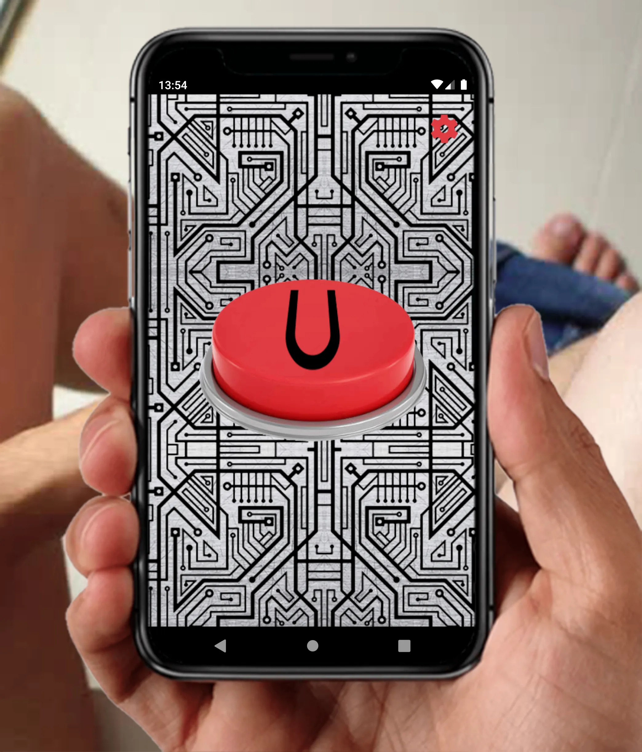 Useless Button | Indus Appstore | Screenshot