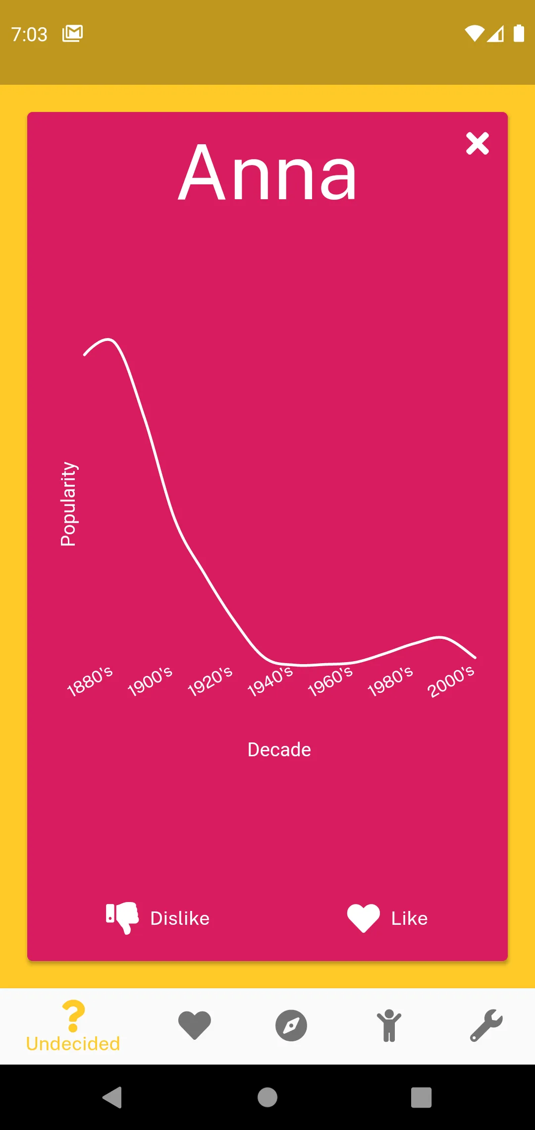 Nom de Bébé | Indus Appstore | Screenshot