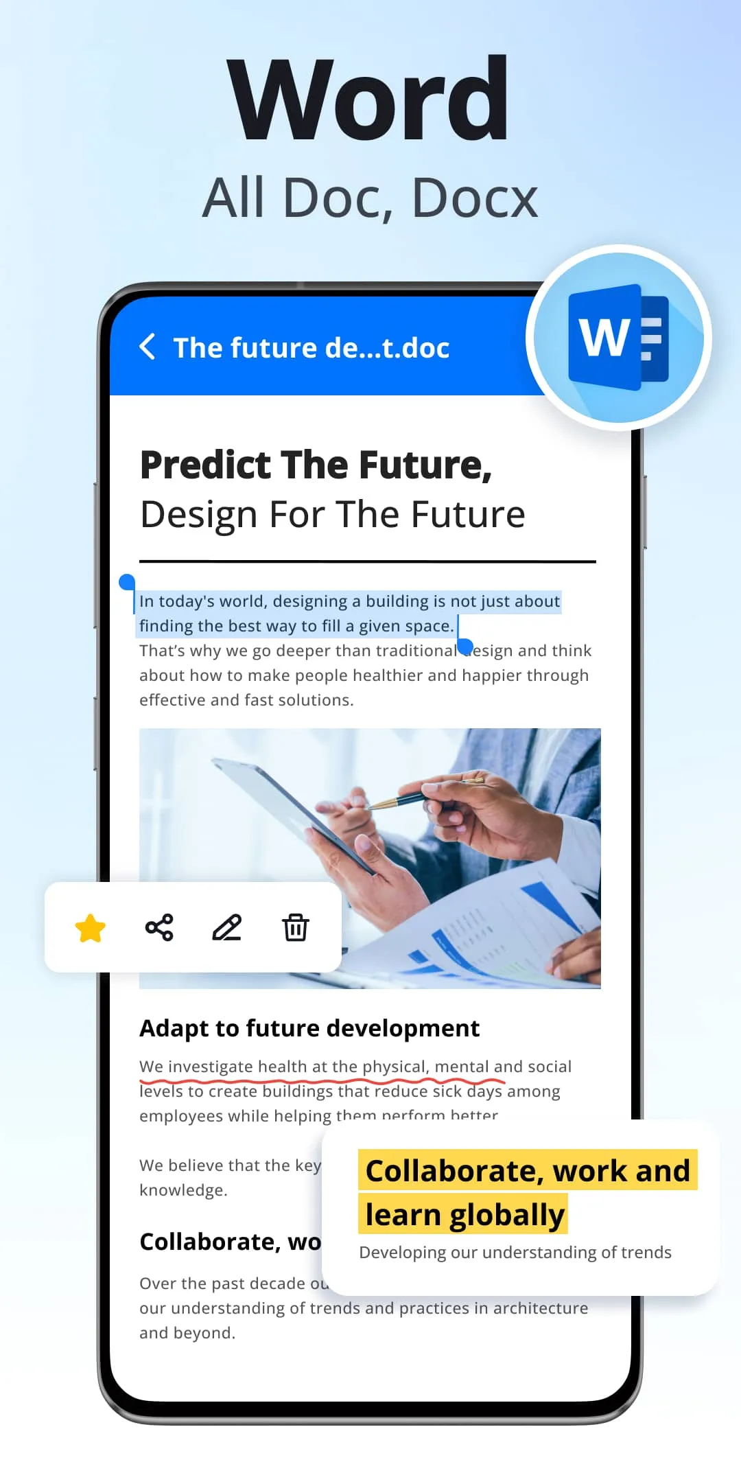 Docx Reader - Office Viewer | Indus Appstore | Screenshot