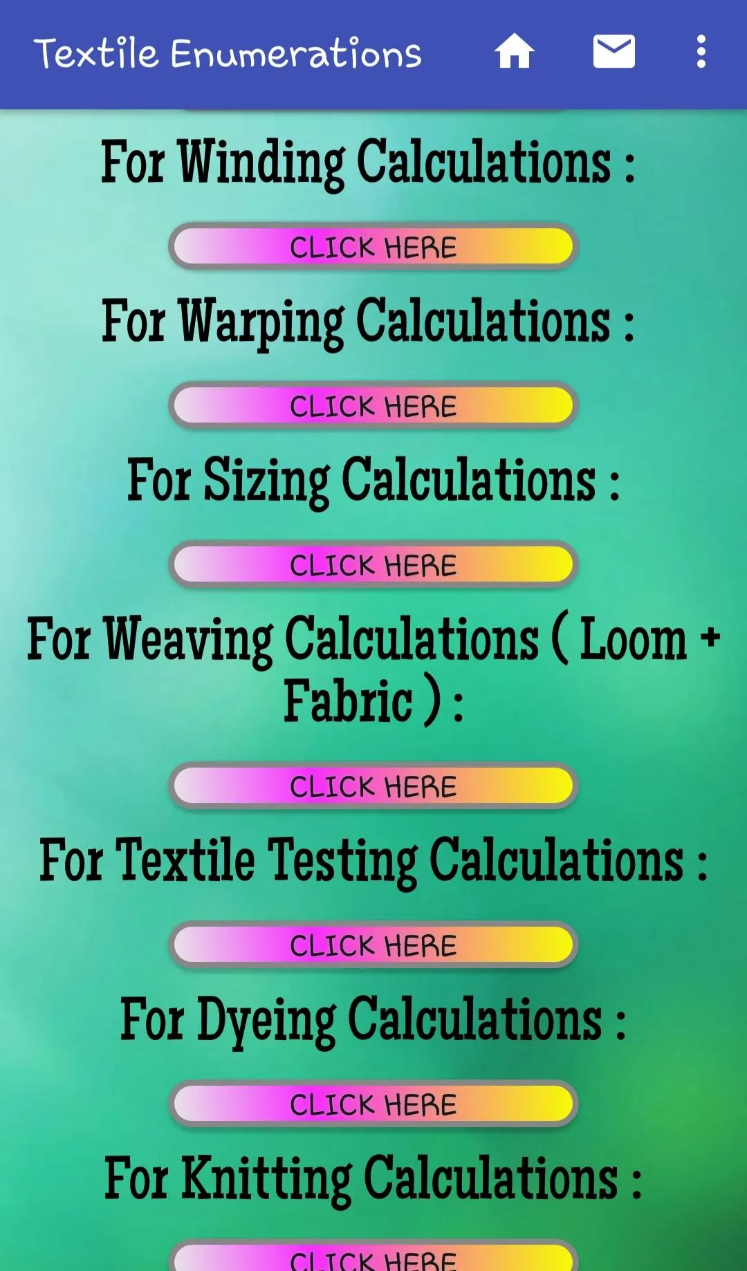 Textile Calculations | Indus Appstore | Screenshot