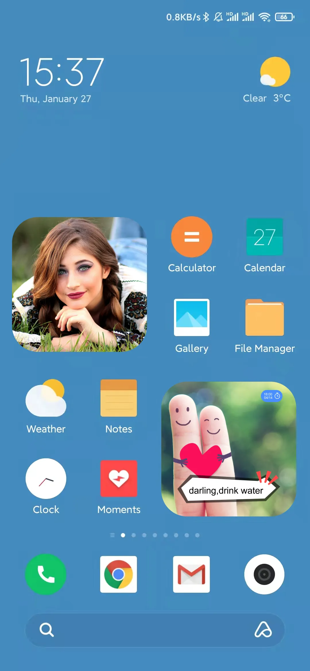 Moments Widget | Indus Appstore | Screenshot