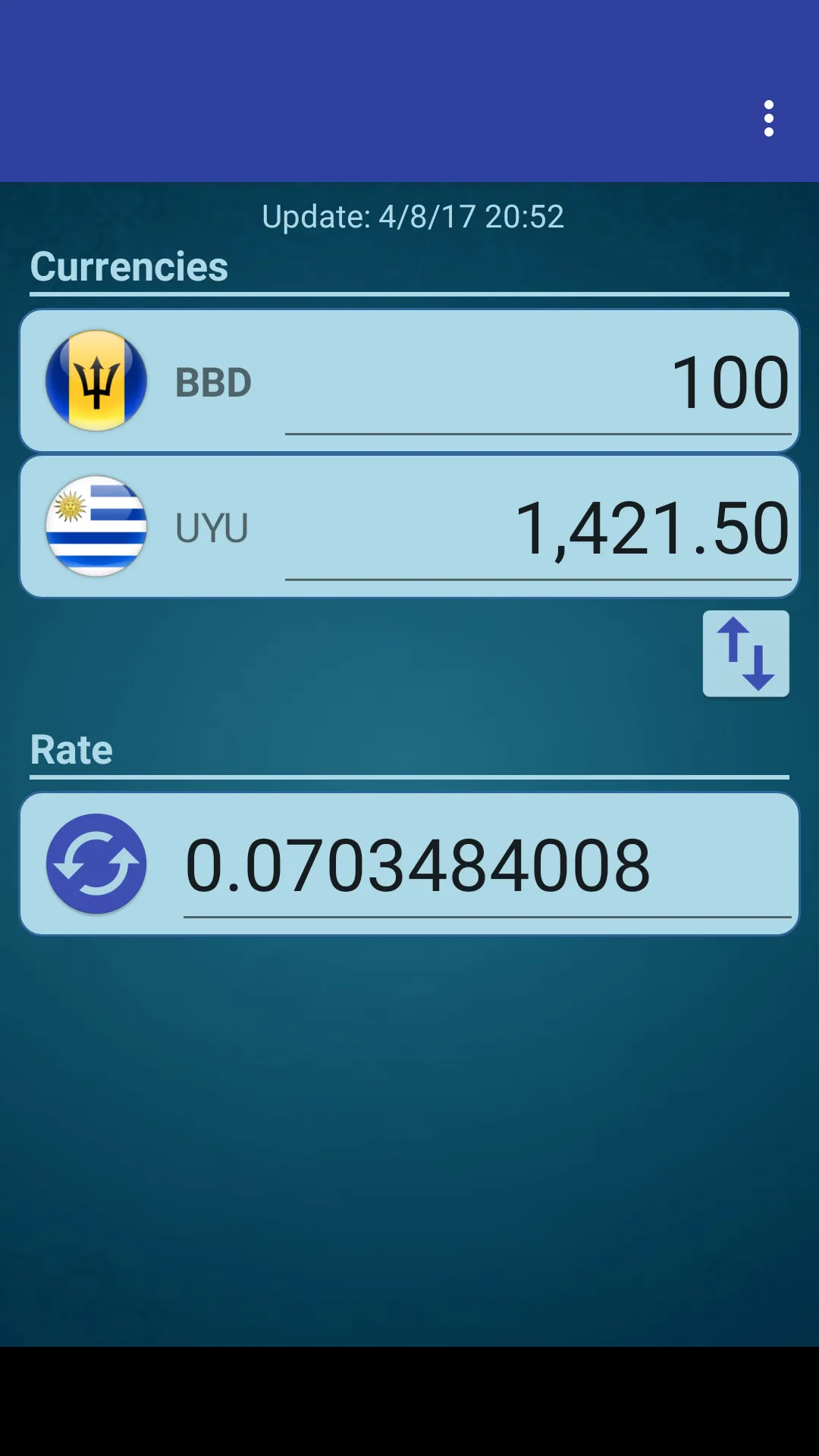 UYU Peso x Barbadian Dollar | Indus Appstore | Screenshot