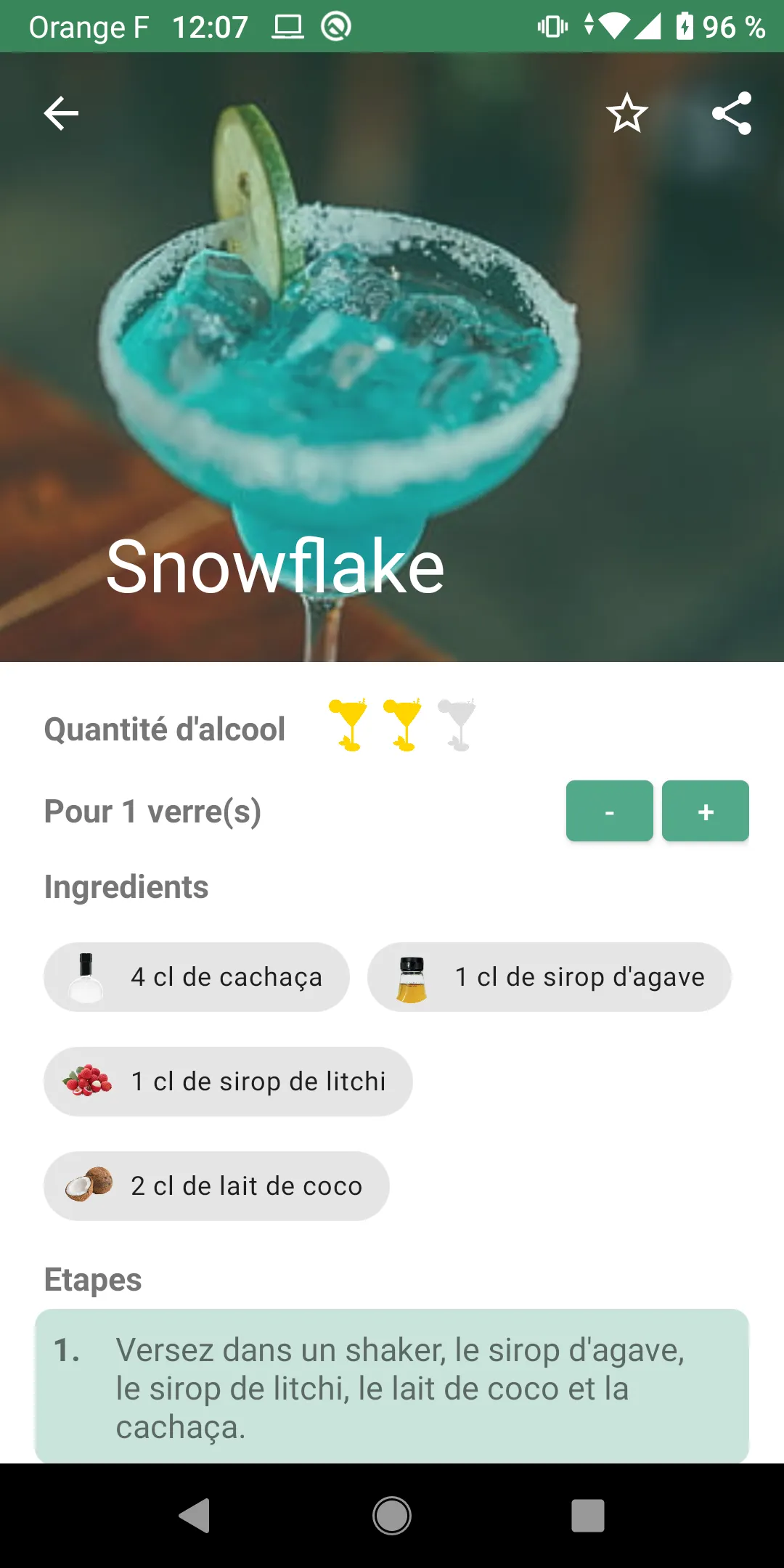 Meskad - Recettes de cocktails | Indus Appstore | Screenshot