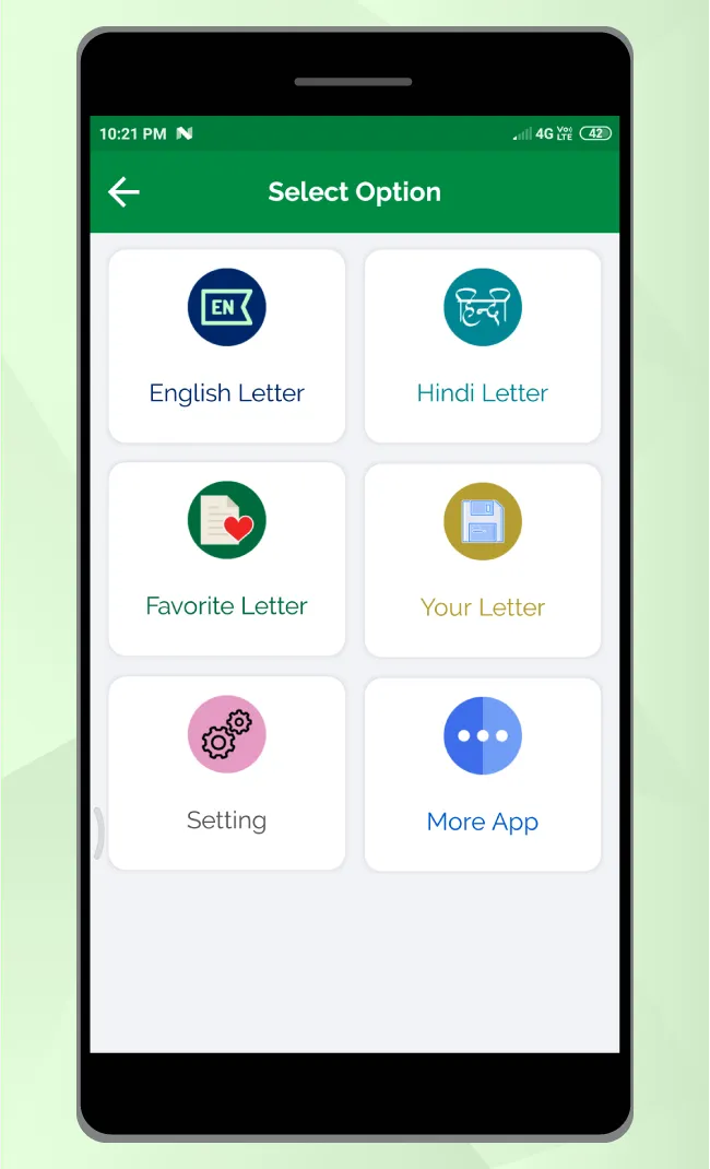 Letter Writing Application | Indus Appstore | Screenshot