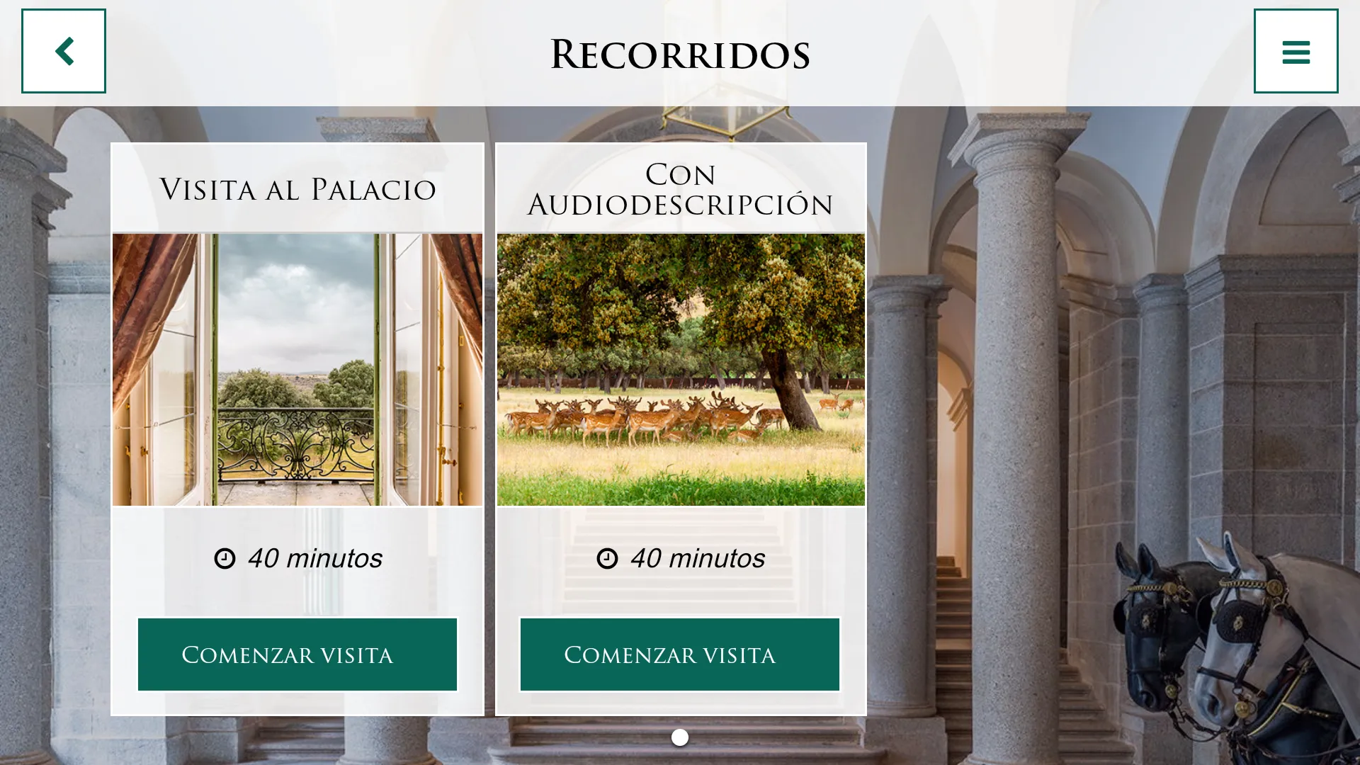 Palacio Real Riofrío | Indus Appstore | Screenshot