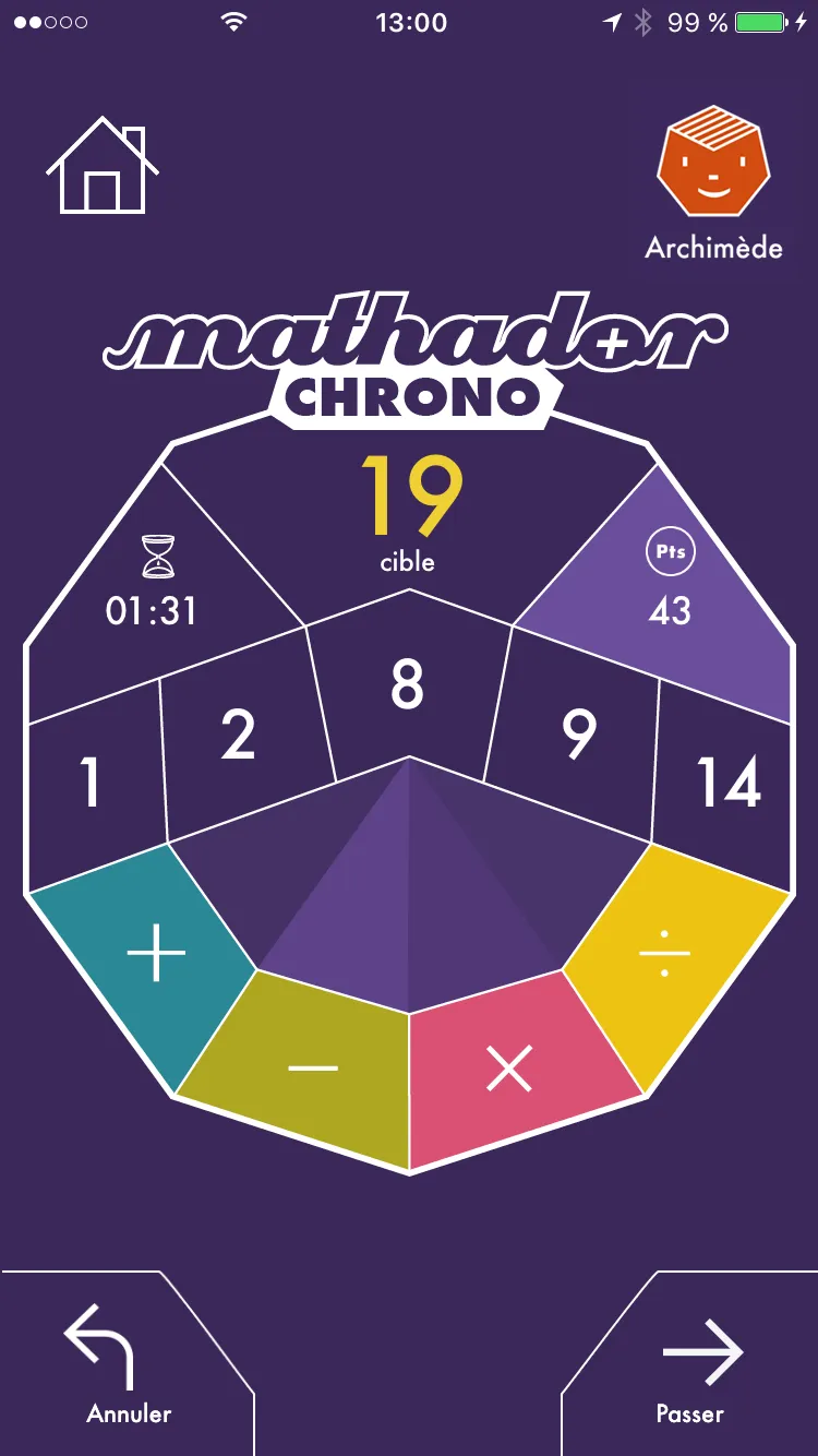 Mathador Classe Chrono | Indus Appstore | Screenshot