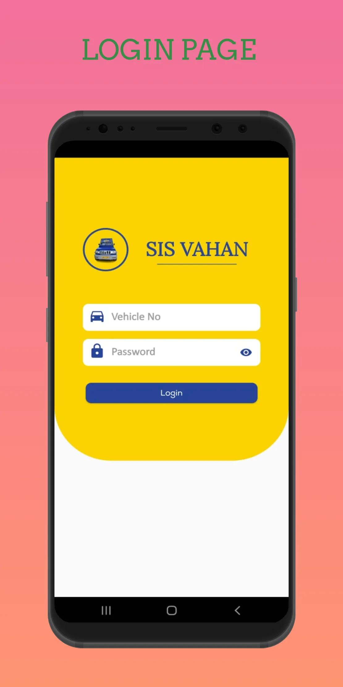 SIS VAHAN | Indus Appstore | Screenshot