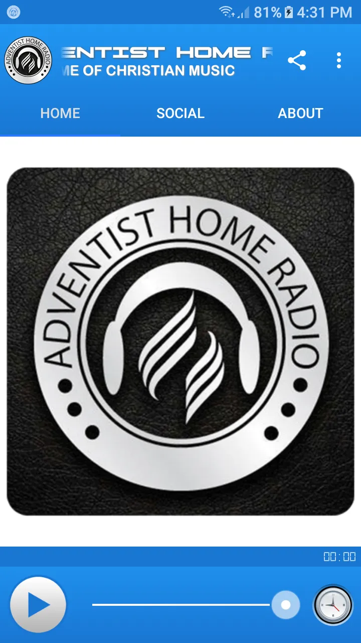 ADVENTIST HOME RADIO | Indus Appstore | Screenshot