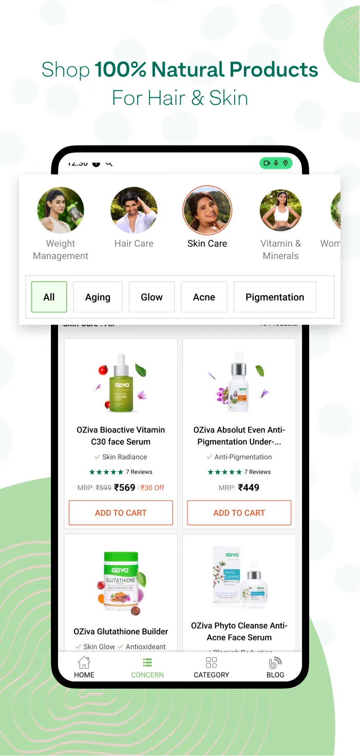 OZiva | Indus Appstore | Screenshot