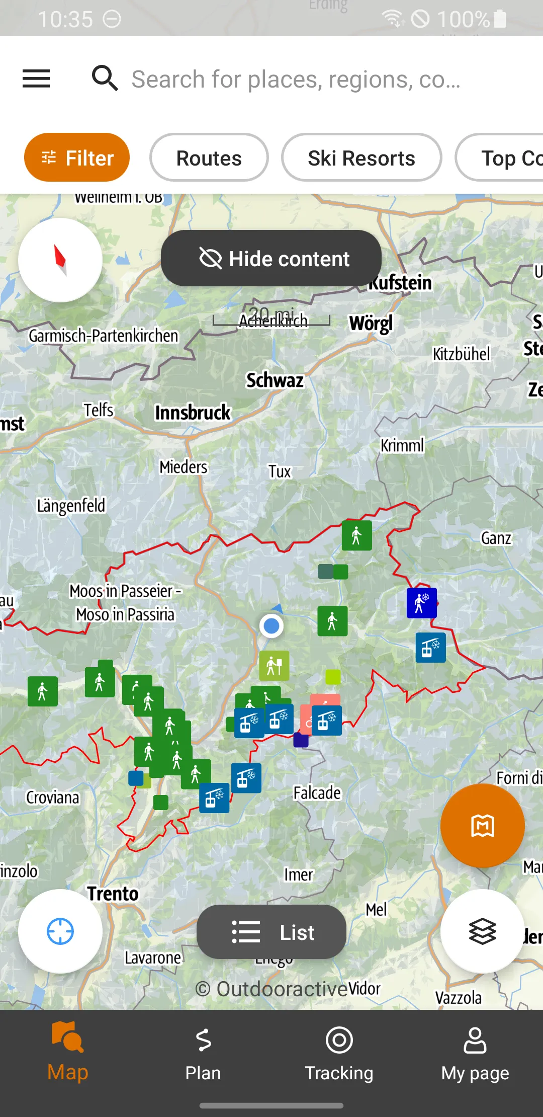 Outdoor Südtirol | Indus Appstore | Screenshot