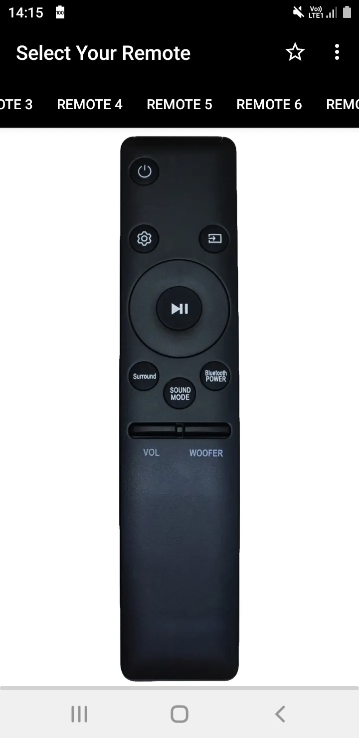 Samsung Soundbar Remote | Indus Appstore | Screenshot