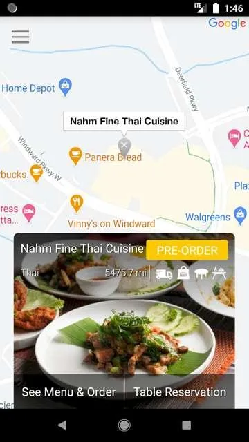 Nahm Fine Thai Cuisine | Indus Appstore | Screenshot