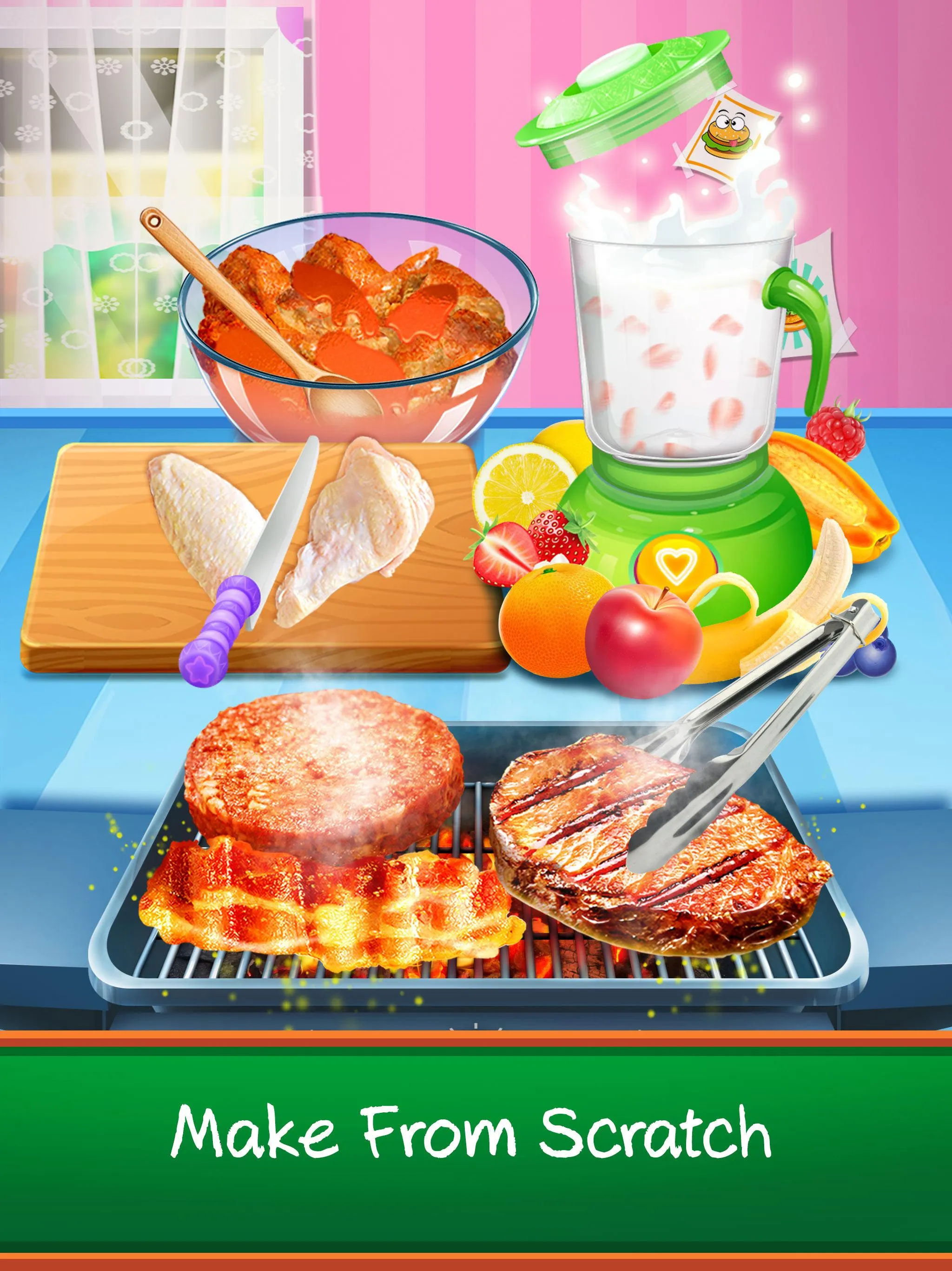 School Lunch Food Maker! | Indus Appstore | Screenshot